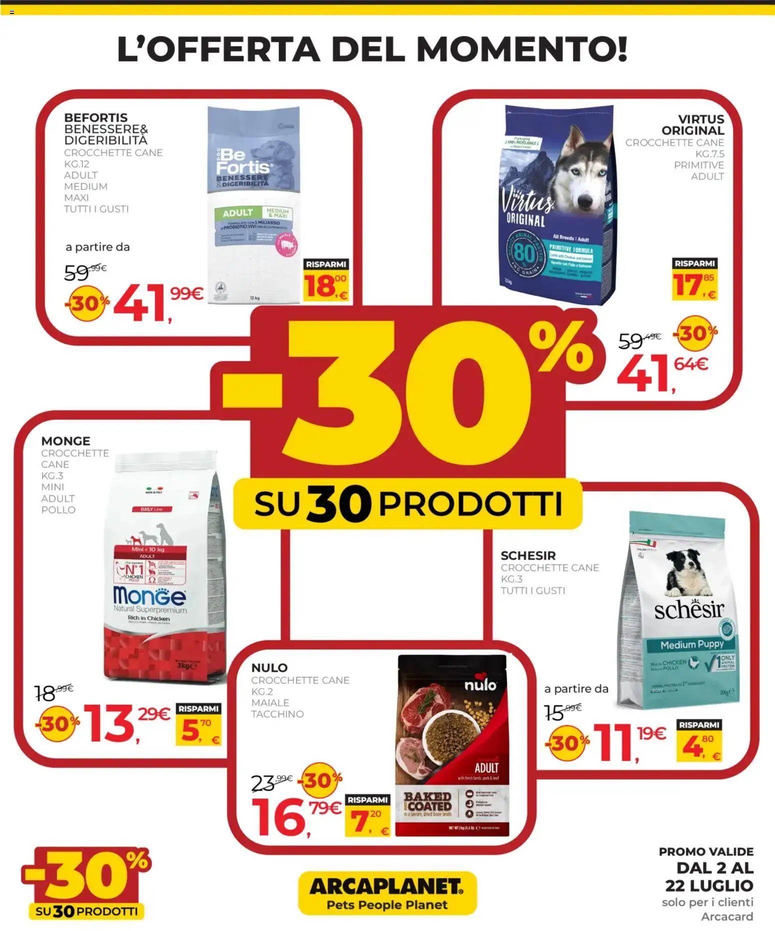 📣 Volantino Arcaplanet dal 📅 02/07/2026 - Scopri le offerte ora!🔥 | Italy