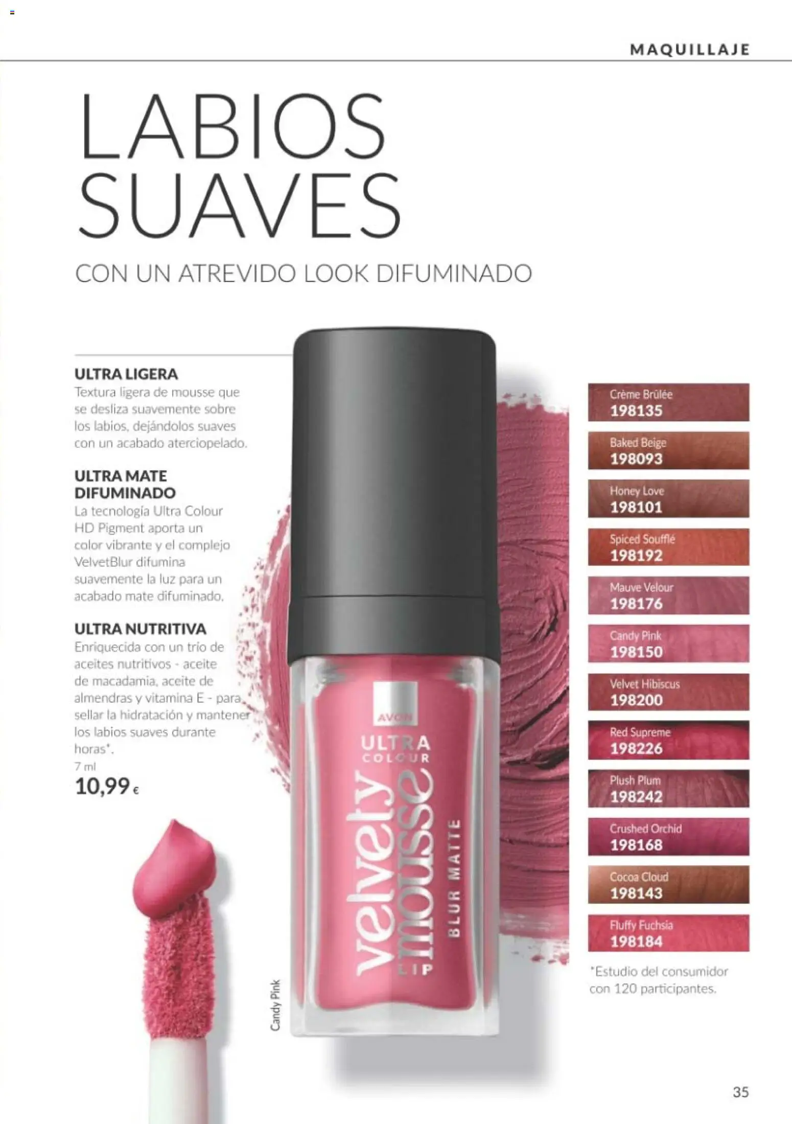 Catálogo AVON campaña 10 Folleto in España