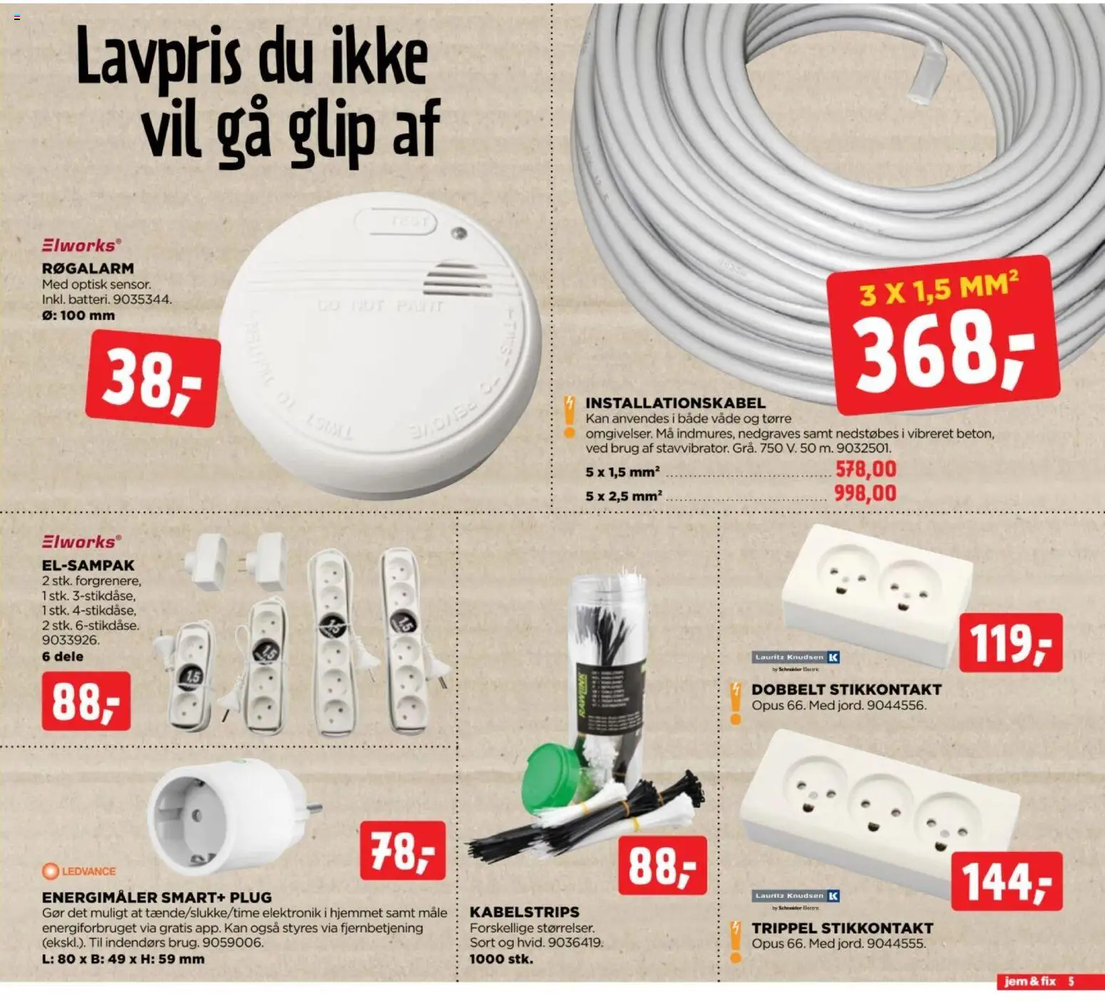 Jem & fix - Tilbudsavis uge 44 Tilbudsavis in Danmark