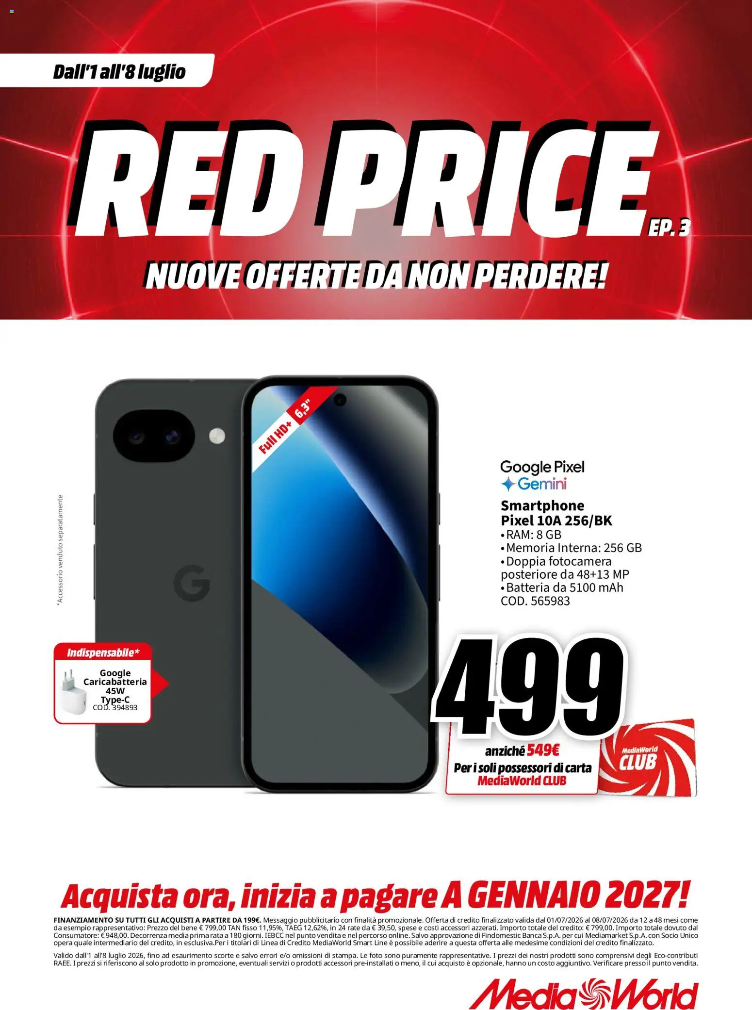 📣 Volantino Media World dal 📅 01/07/2026 - Scopri le offerte ora!🔥 | Italy