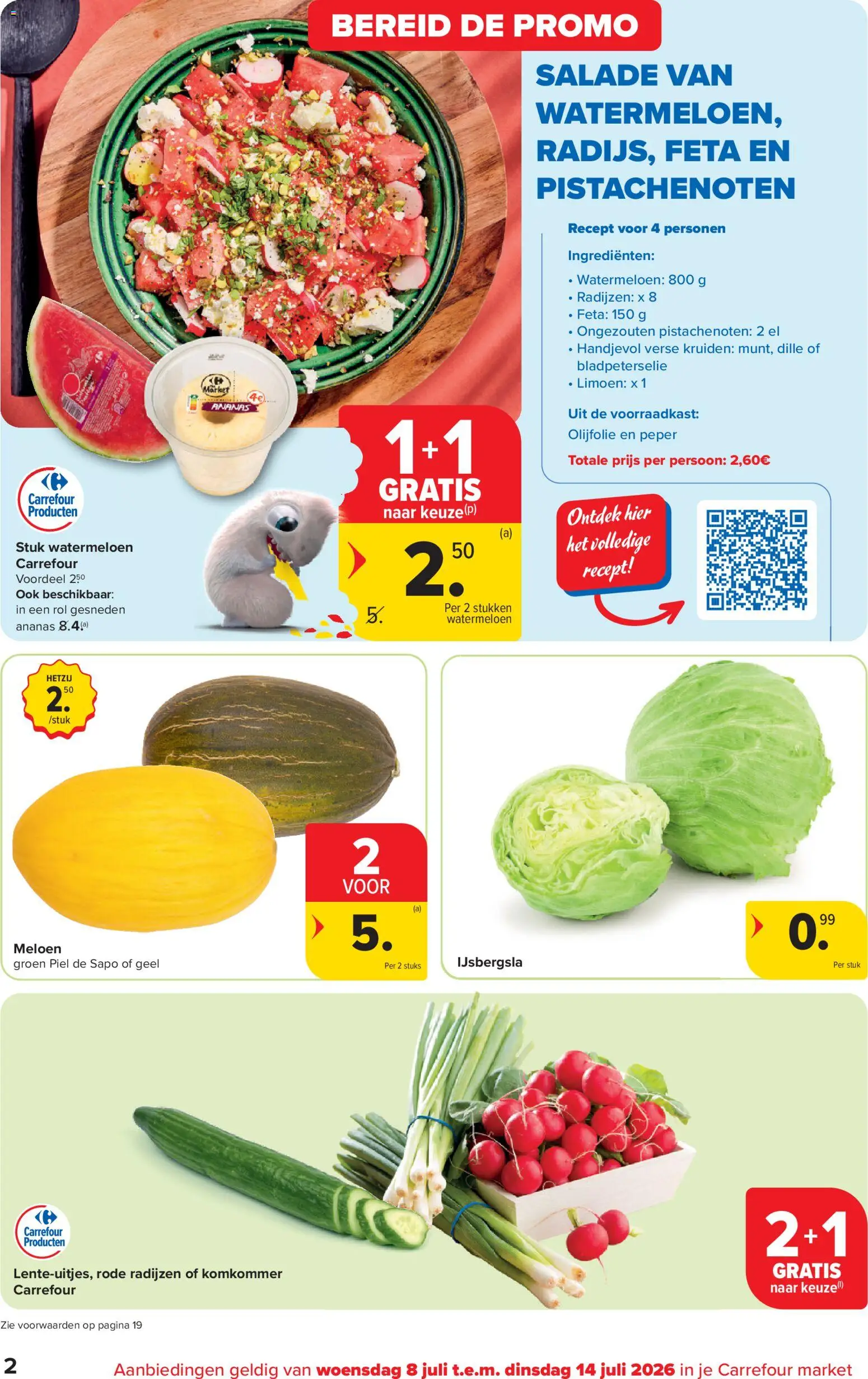 Nieuwe » Carrefour market folder van 08/07/2026 🤩  « is er! Ontdek geweldige aanbiedingen en bespaar. | België