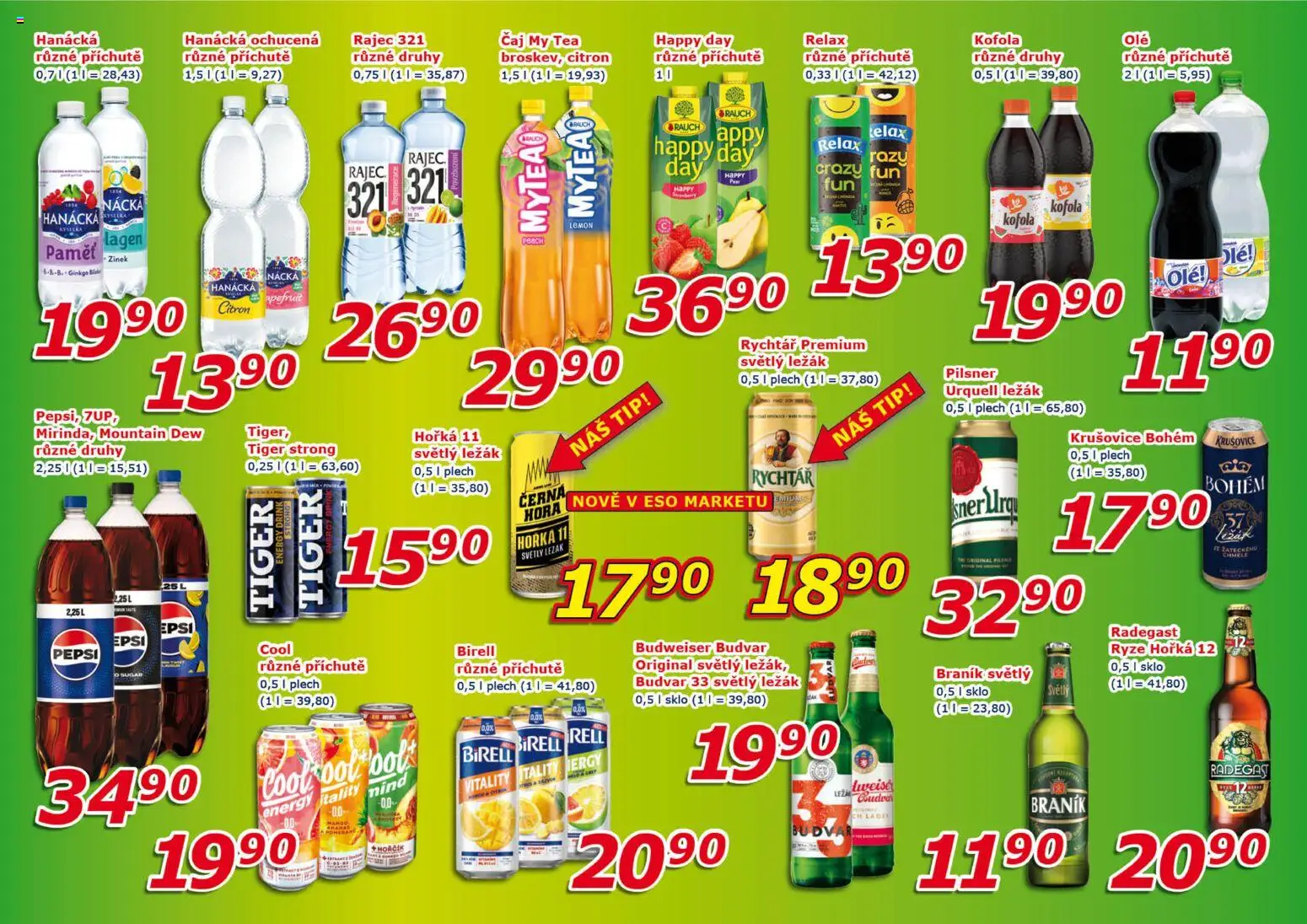 Eso market leták Leták in Česko
