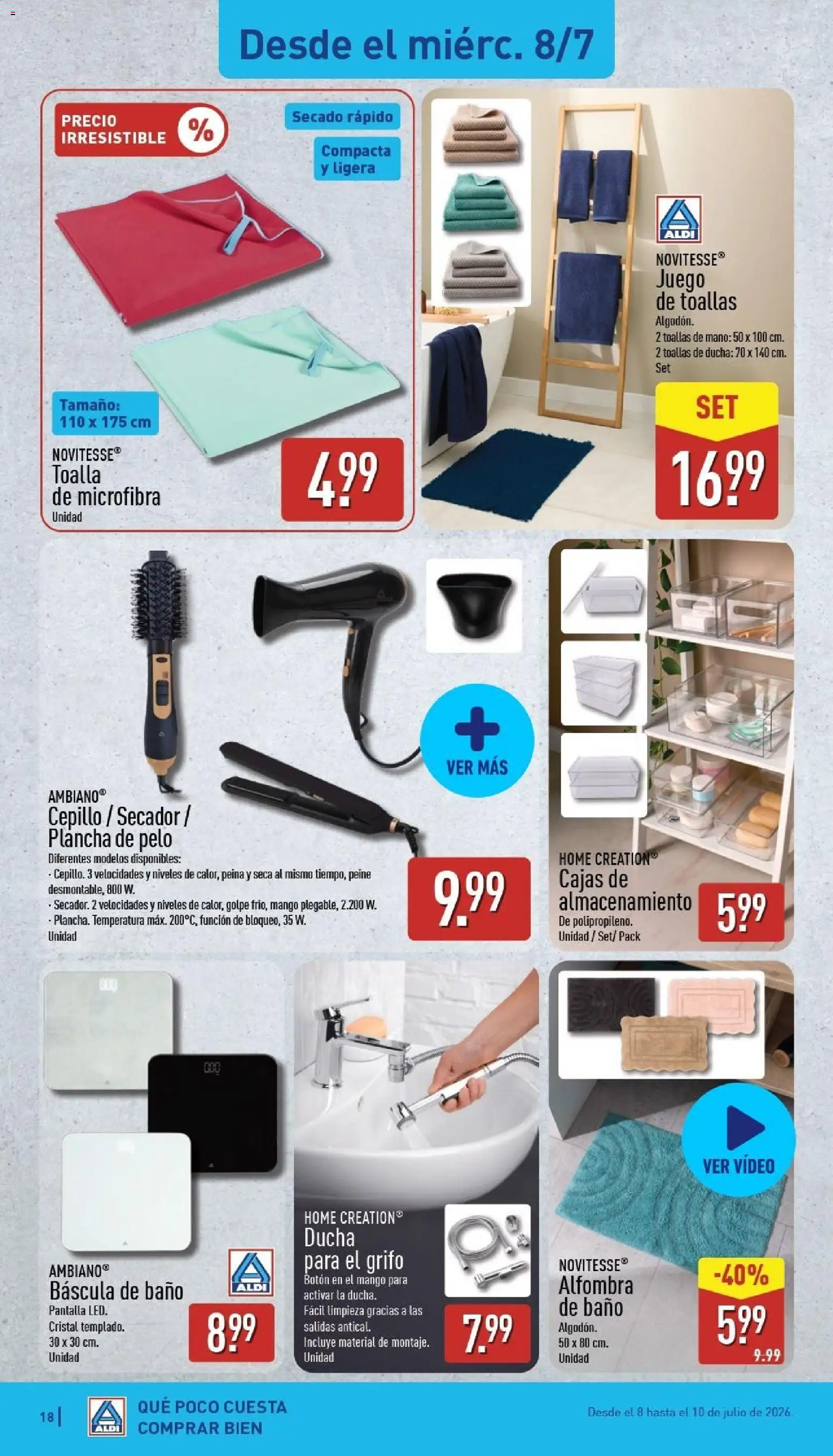Aldi folleto desde 06/07/2026 | ¿Cómo obtener un descuento limitado? ¡Ahorra hoy mismo! | España