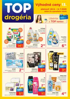 TOP Drogéria TOP Drogéria leták