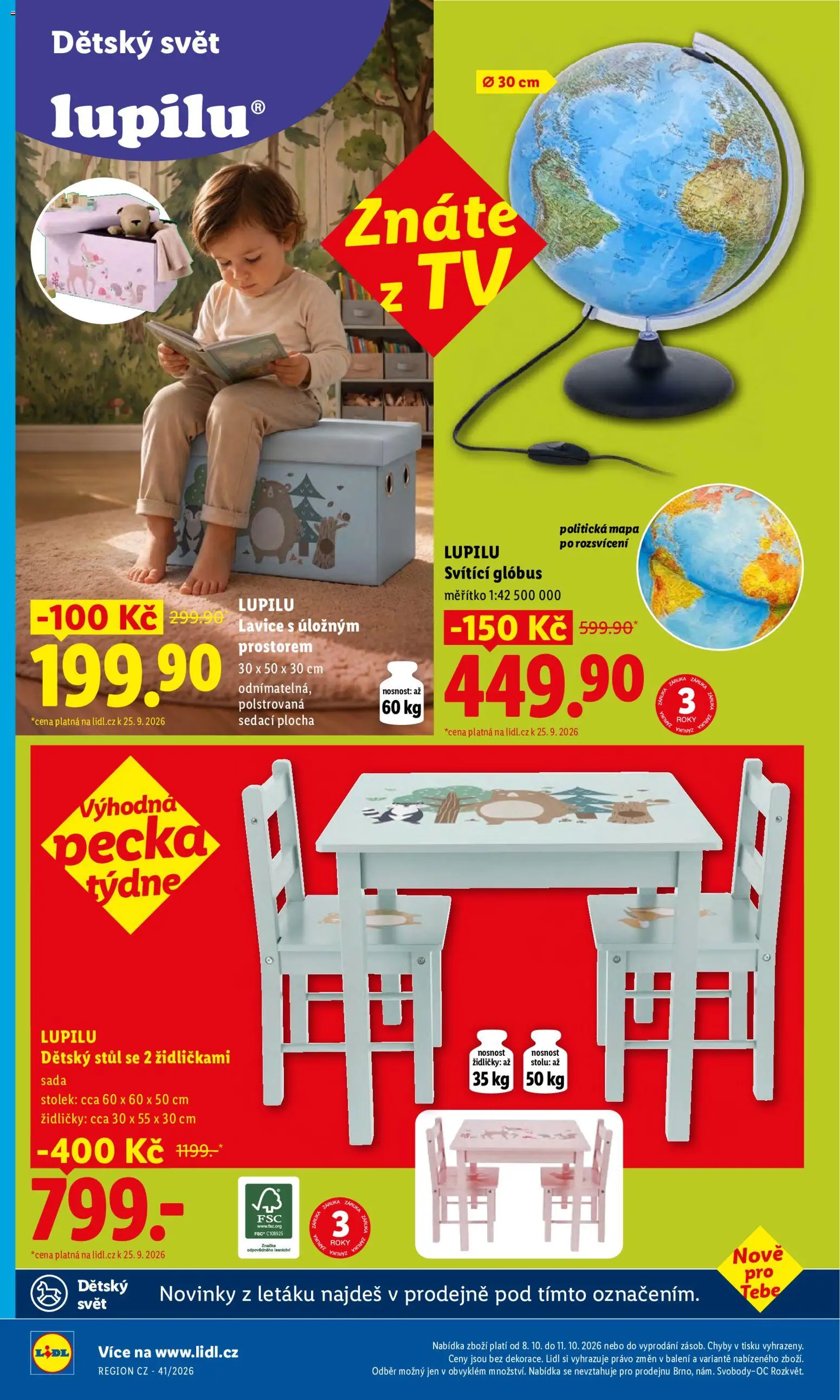 Lidl leták Leták in Česko