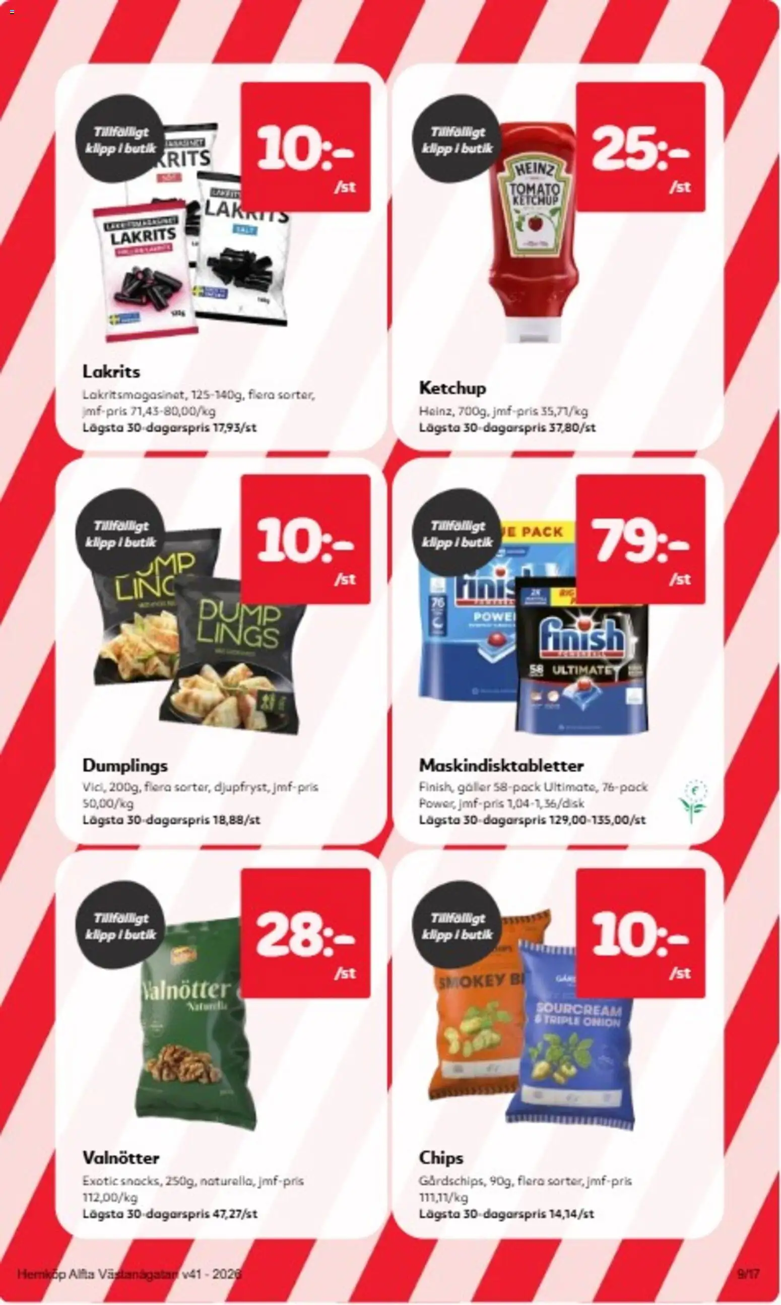 Hemköp erbjudanden Reklamblad in Sverige