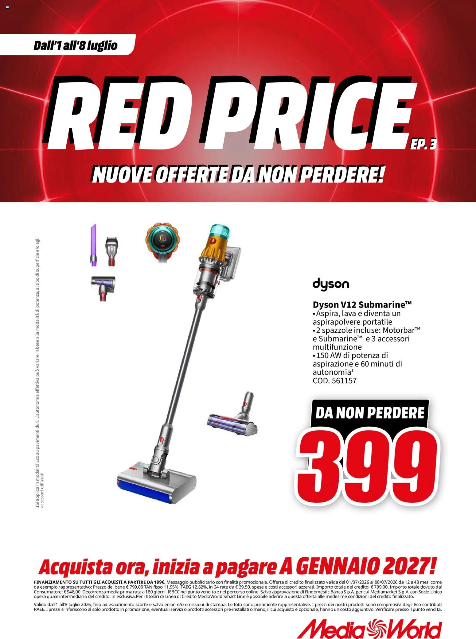 📣 Volantino Media World dal 📅 01/07/2026 - Scopri le offerte ora!🔥 | Italy
