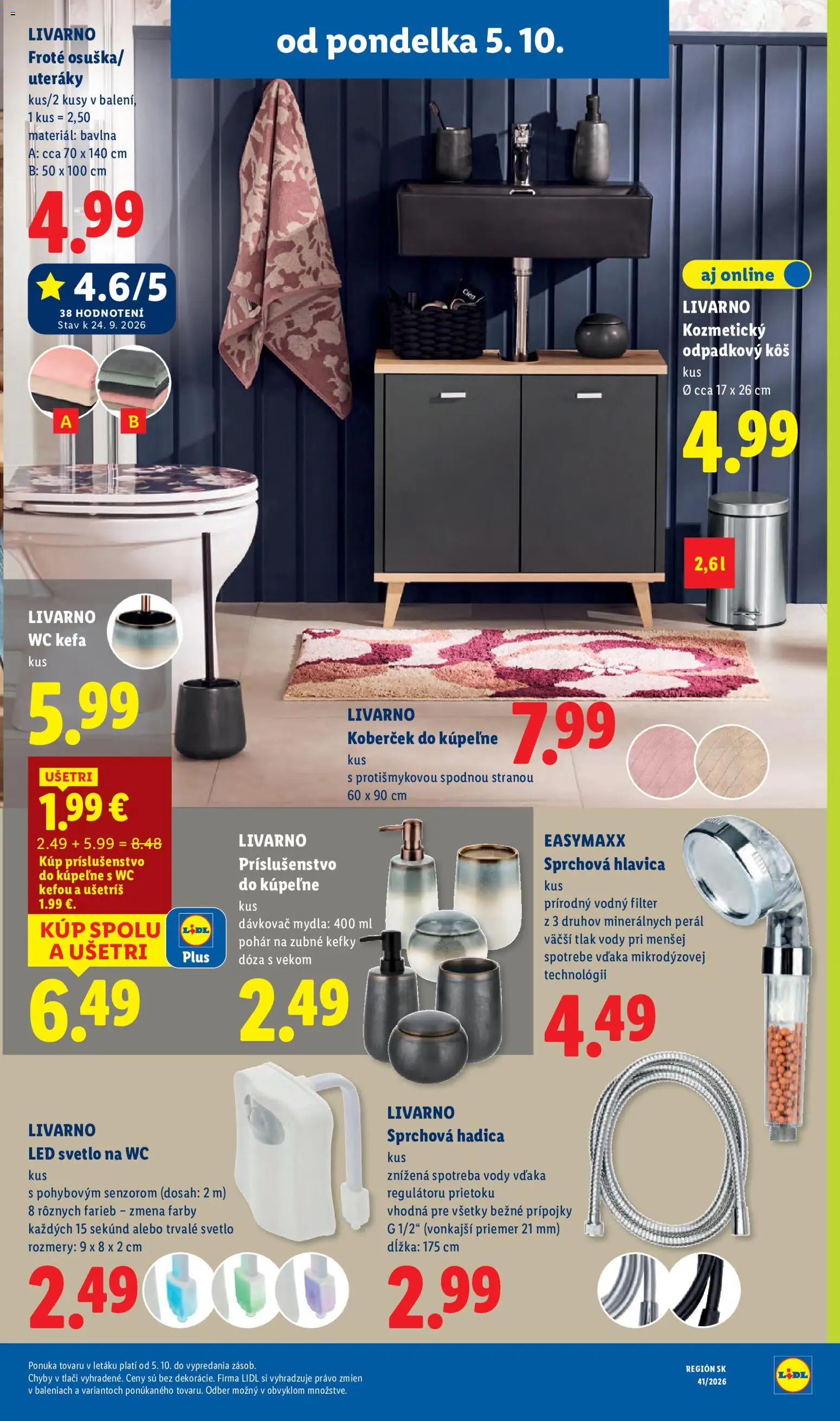 Lidl leták Leták in Slovensko