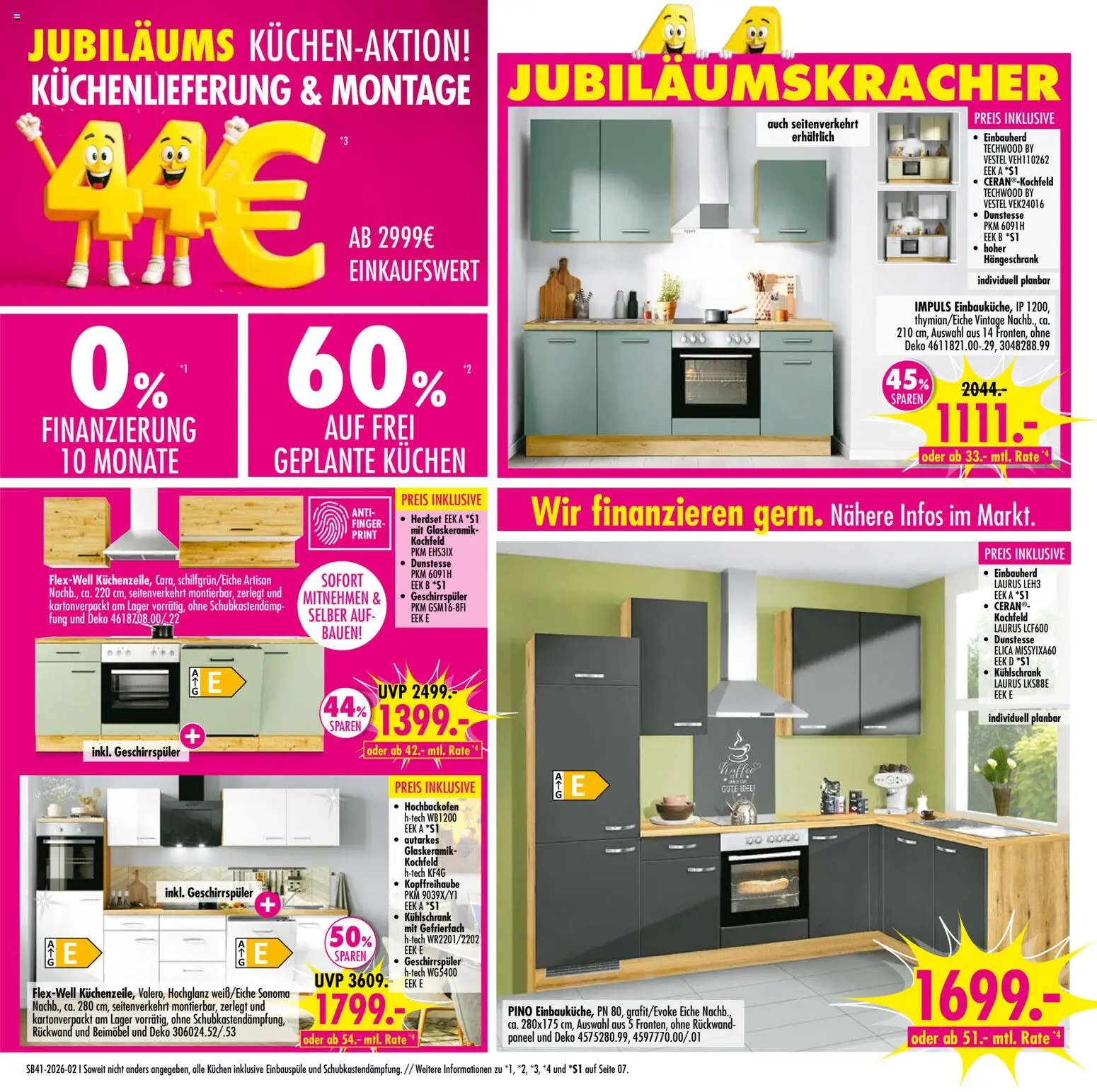 SB Möbel Boss - Broschüre Prospekt in Deutschland