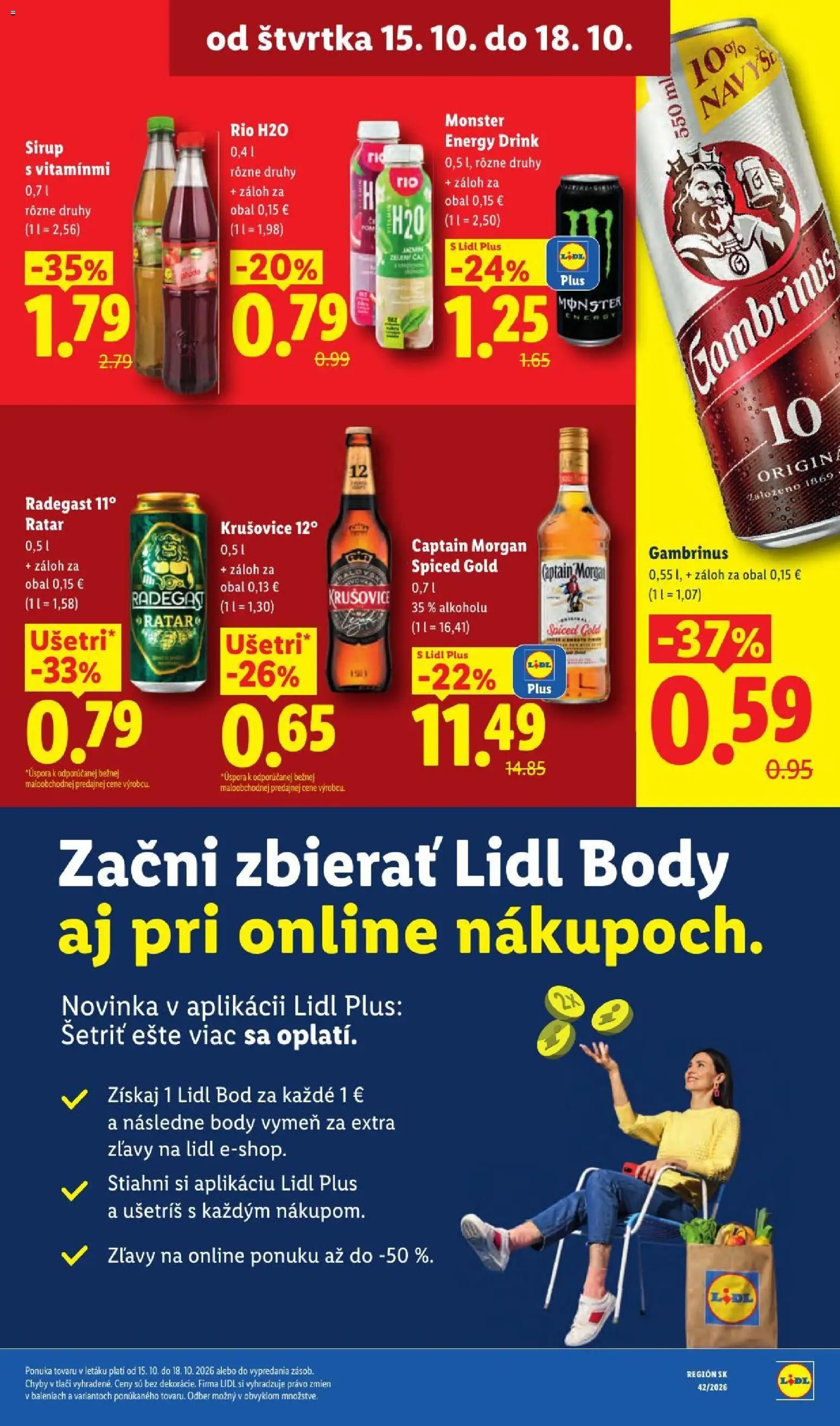 Lidl leták Leták in Slovensko
