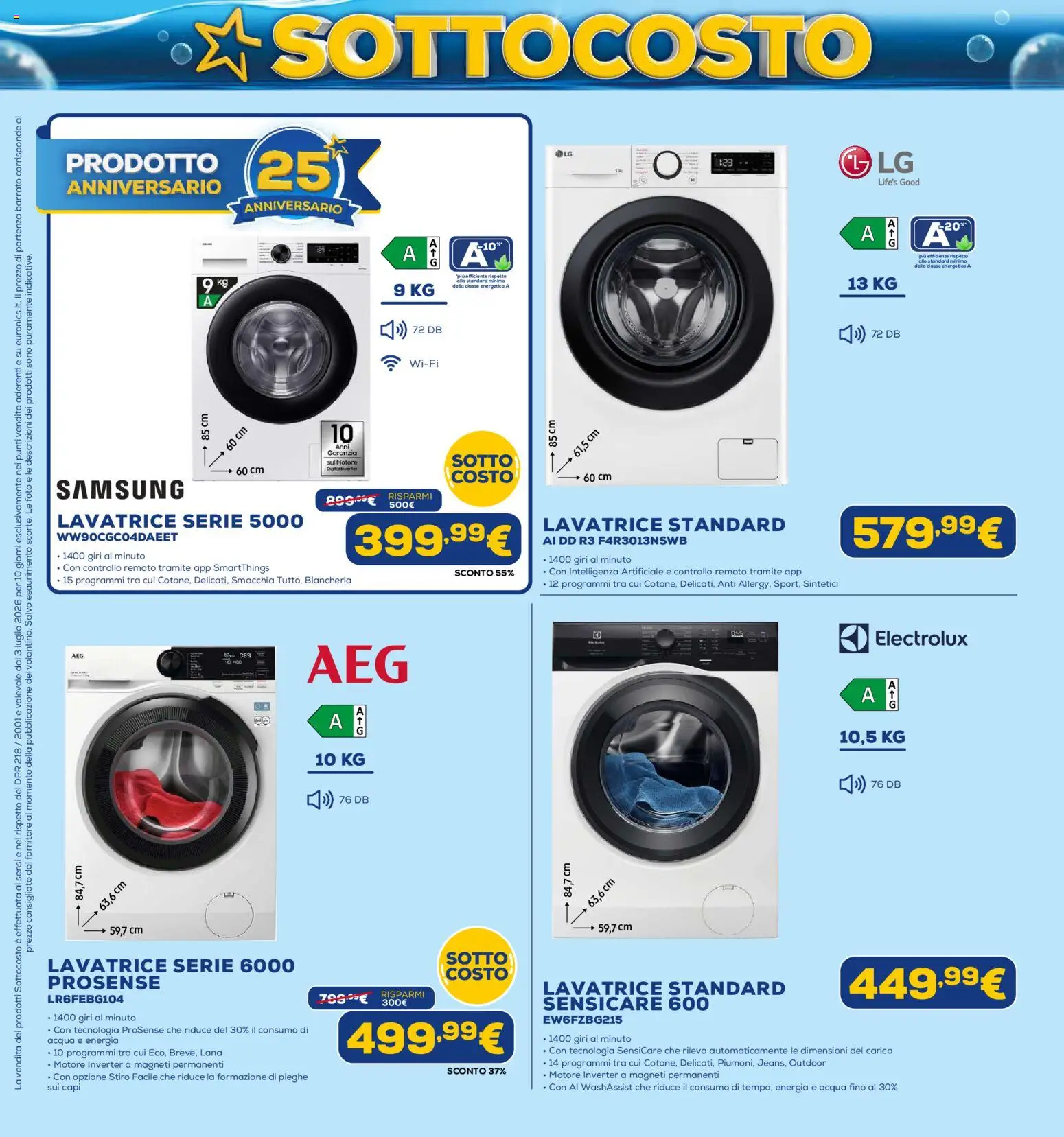 📣 Volantino Euronics dal 📅 03/07/2026 - Scopri le offerte ora!🔥 | Italy