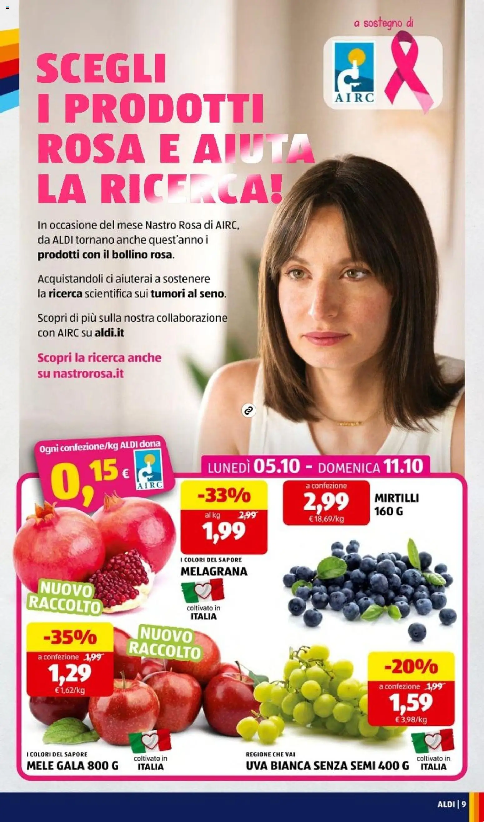 Aldi volantino Volantino in Italy