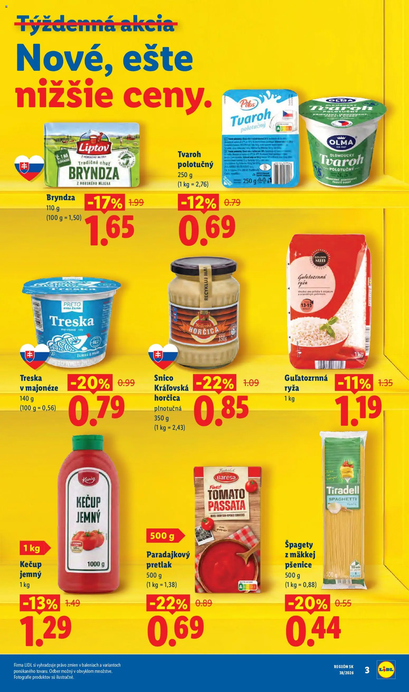 Lidl leták Leták in Slovensko