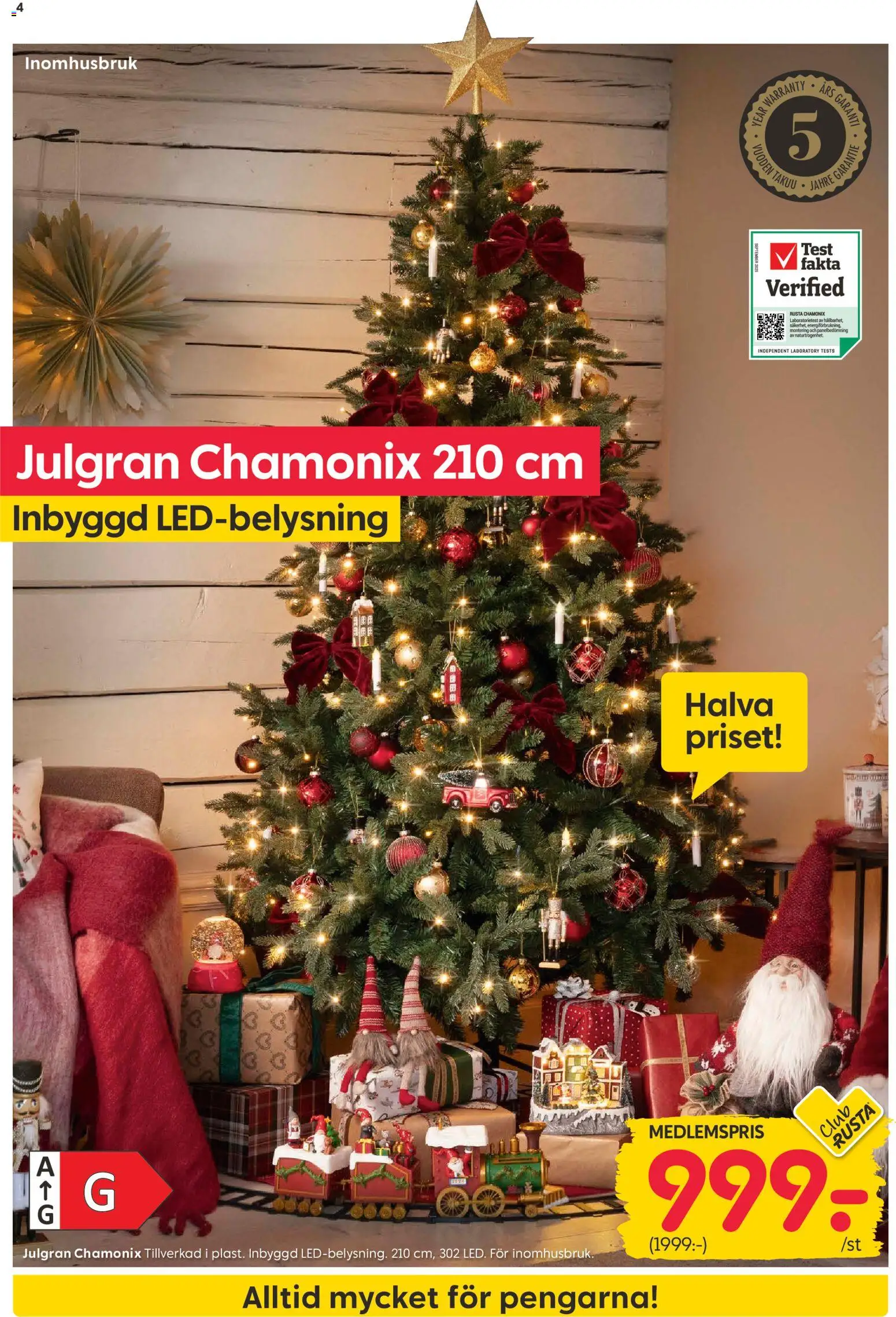 Rusta erbjudanden Reklamblad in Sverige