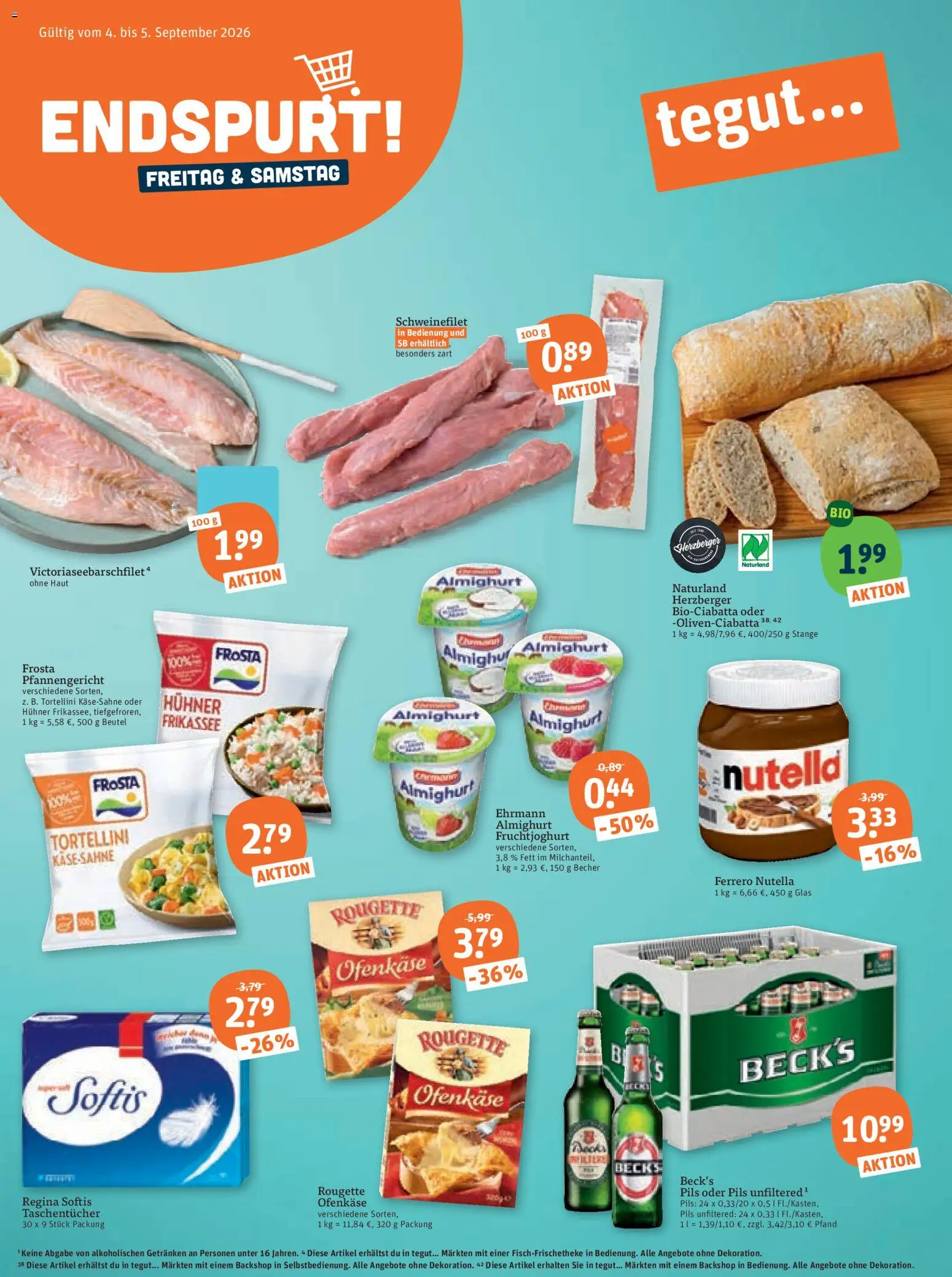 Tegut Prospekt Prospekt in Deutschland