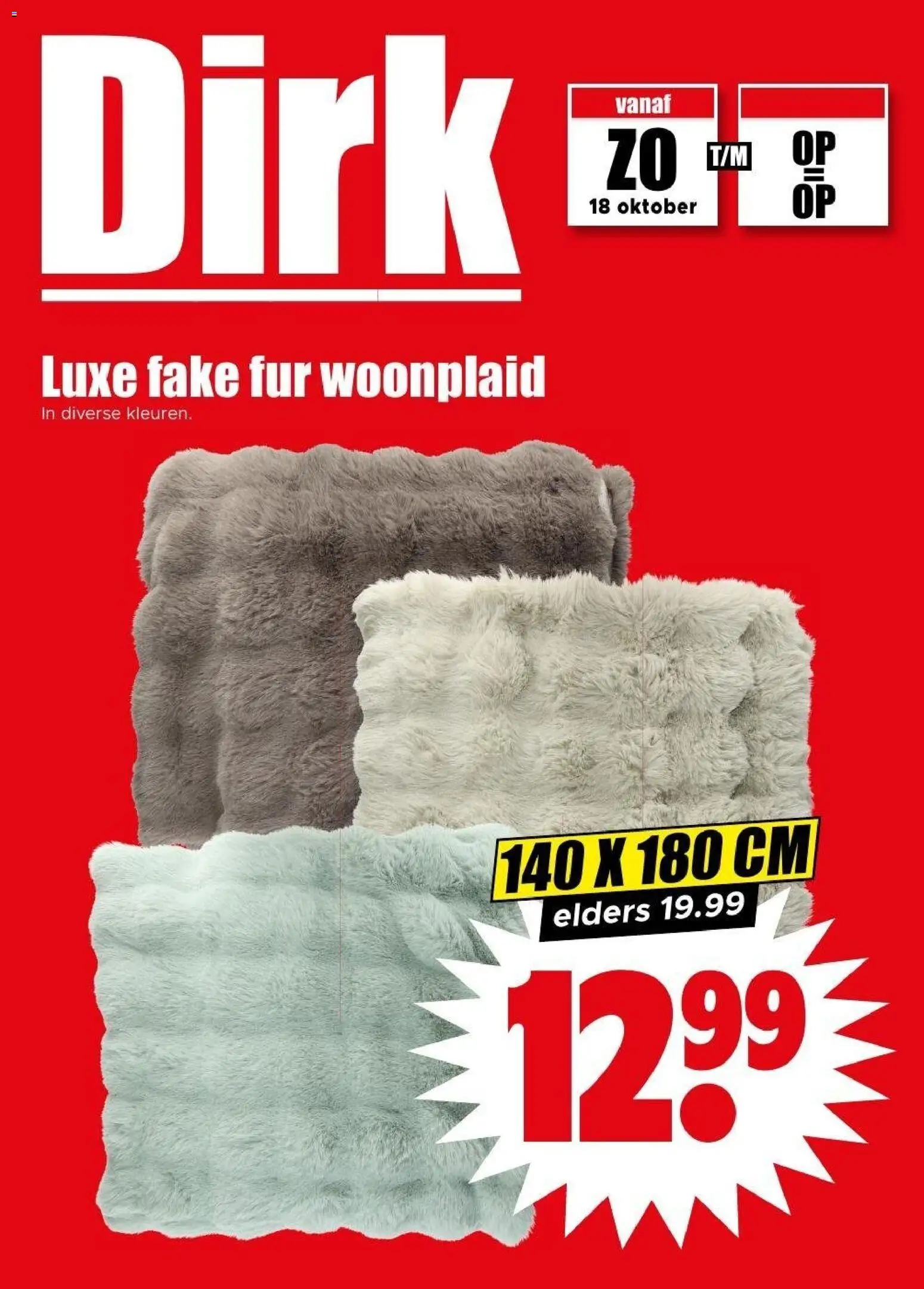 Dirk folder Folder in Nederland