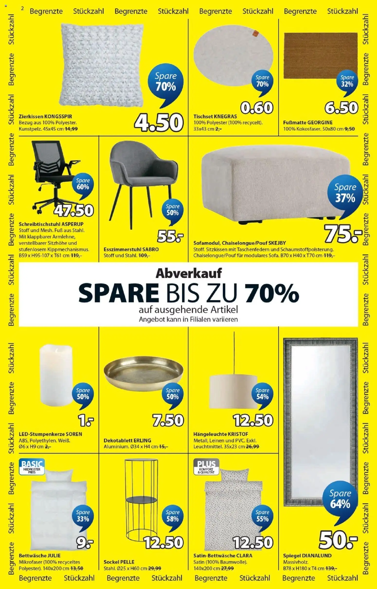 Die besten Angebote | JYSK Prospekt aktuell ab 10.06.2026 | - Jetzt stöbern! | Österreich