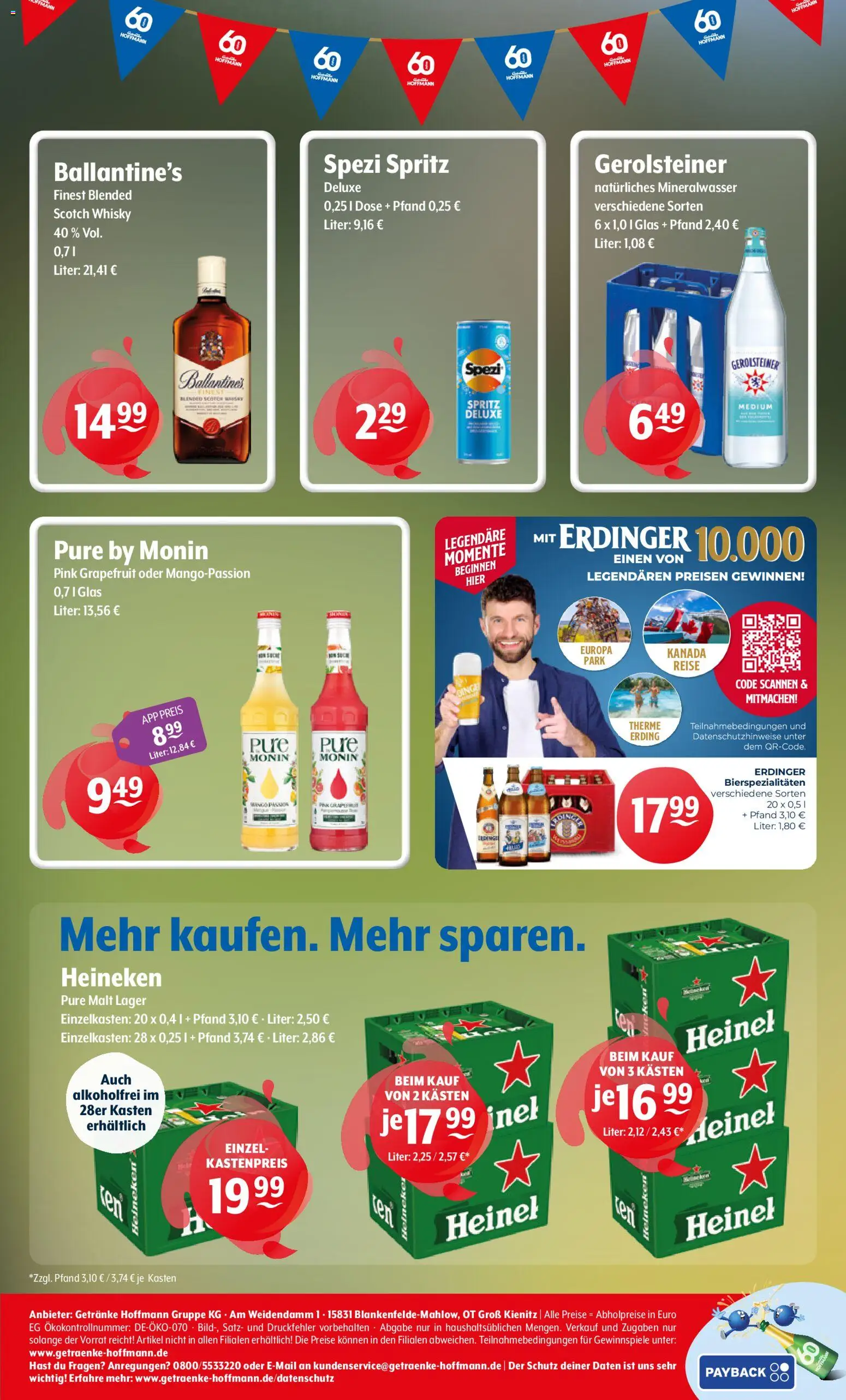 Getränke Hoffmann Prospekt | 13.07.2026 | Wie erhält man einen begrenzten Rabatt? | Deutschland