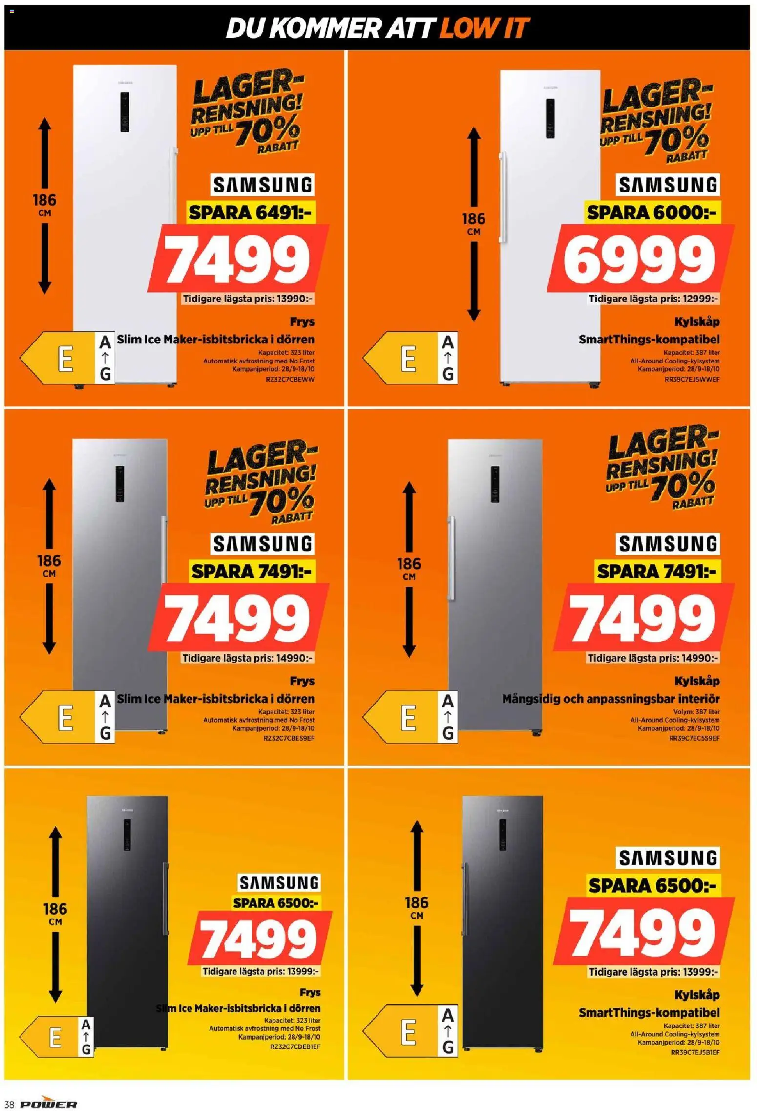 Power erbjudanden Reklamblad in Sverige