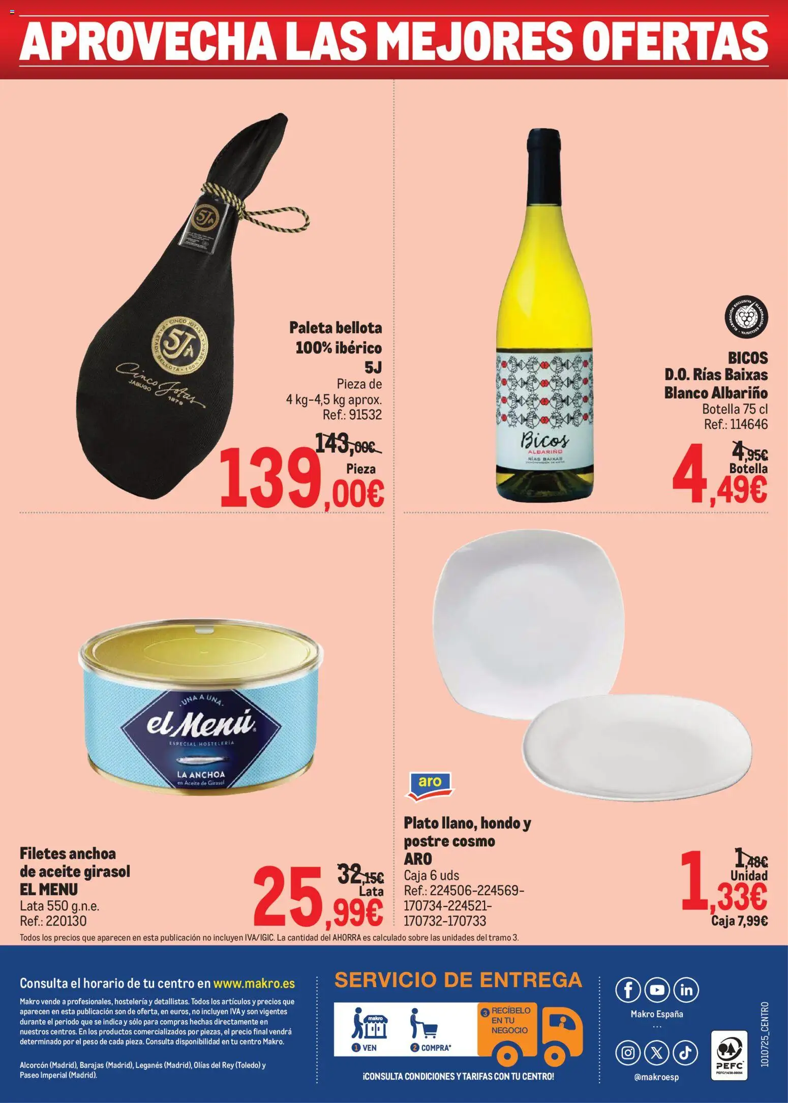Makro Precios Centro Folleto in España