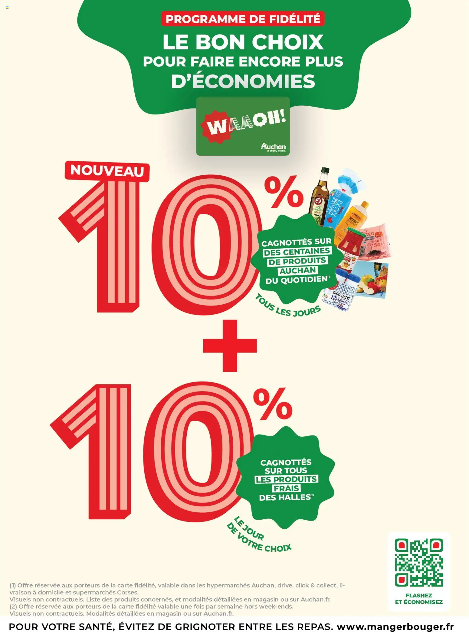 Auchan folder / publicité Folder in België