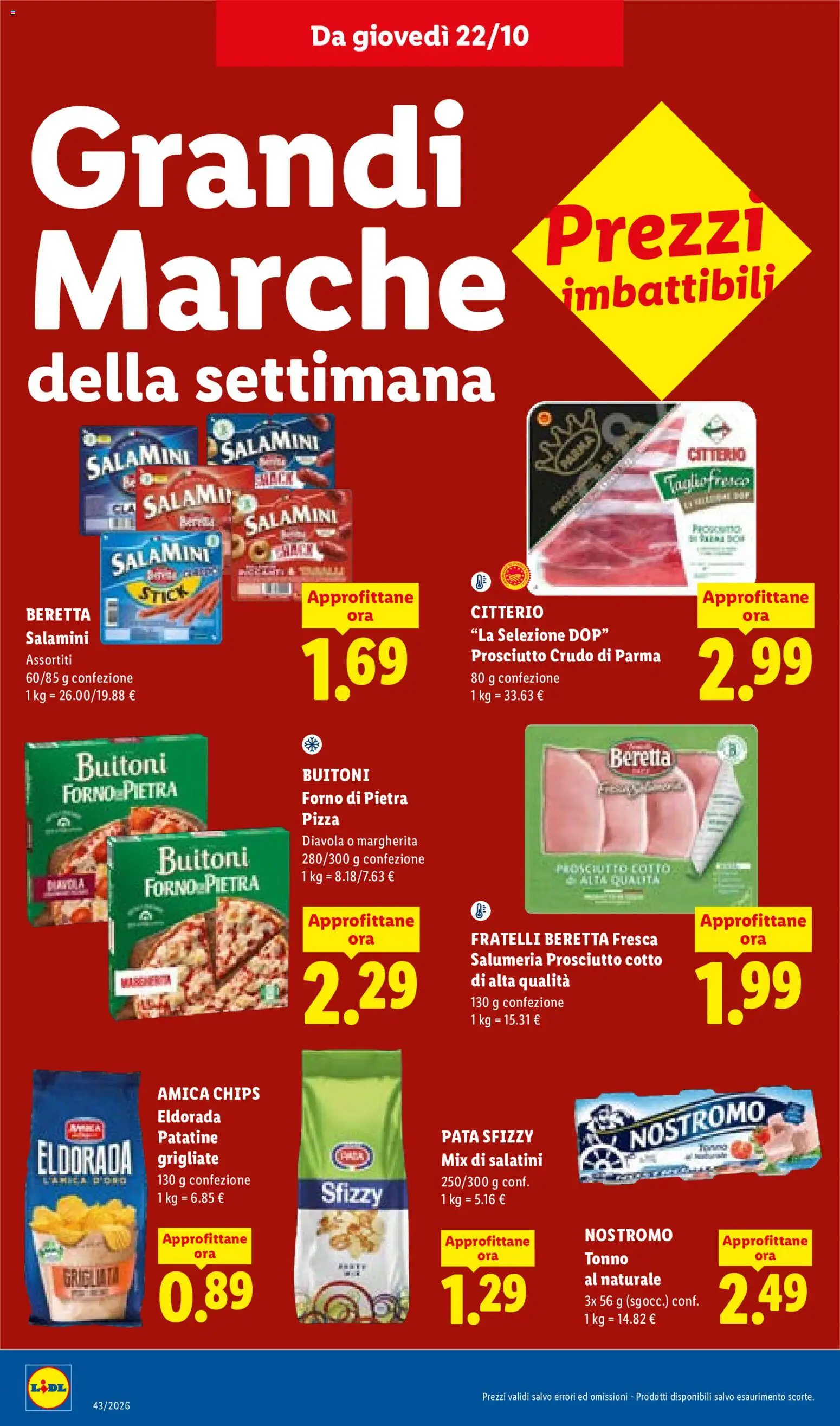 Lidl volantino Volantino in Italy