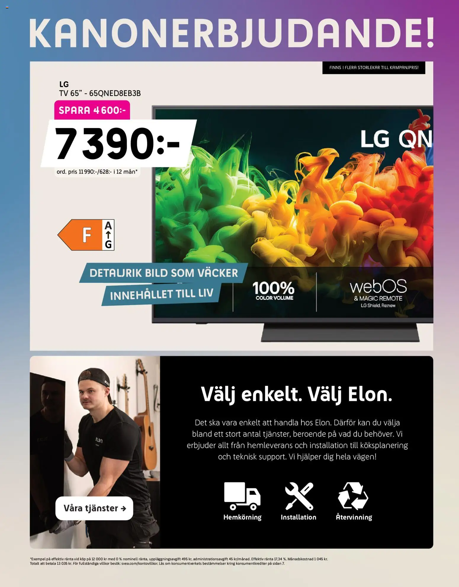 Elon erbjudanden Reklamblad in Sverige