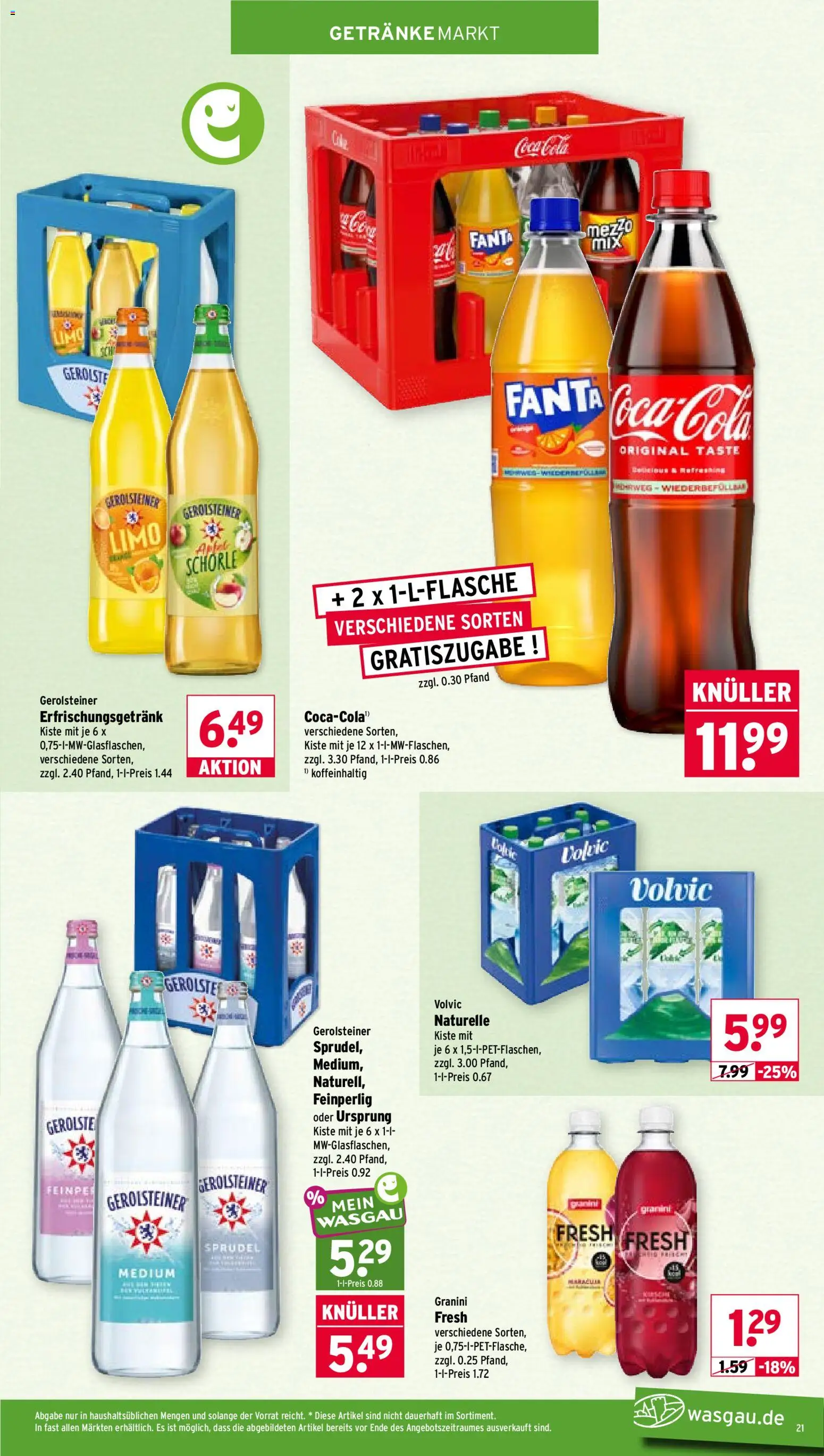 Wasgau Prospekt Prospekt in Deutschland