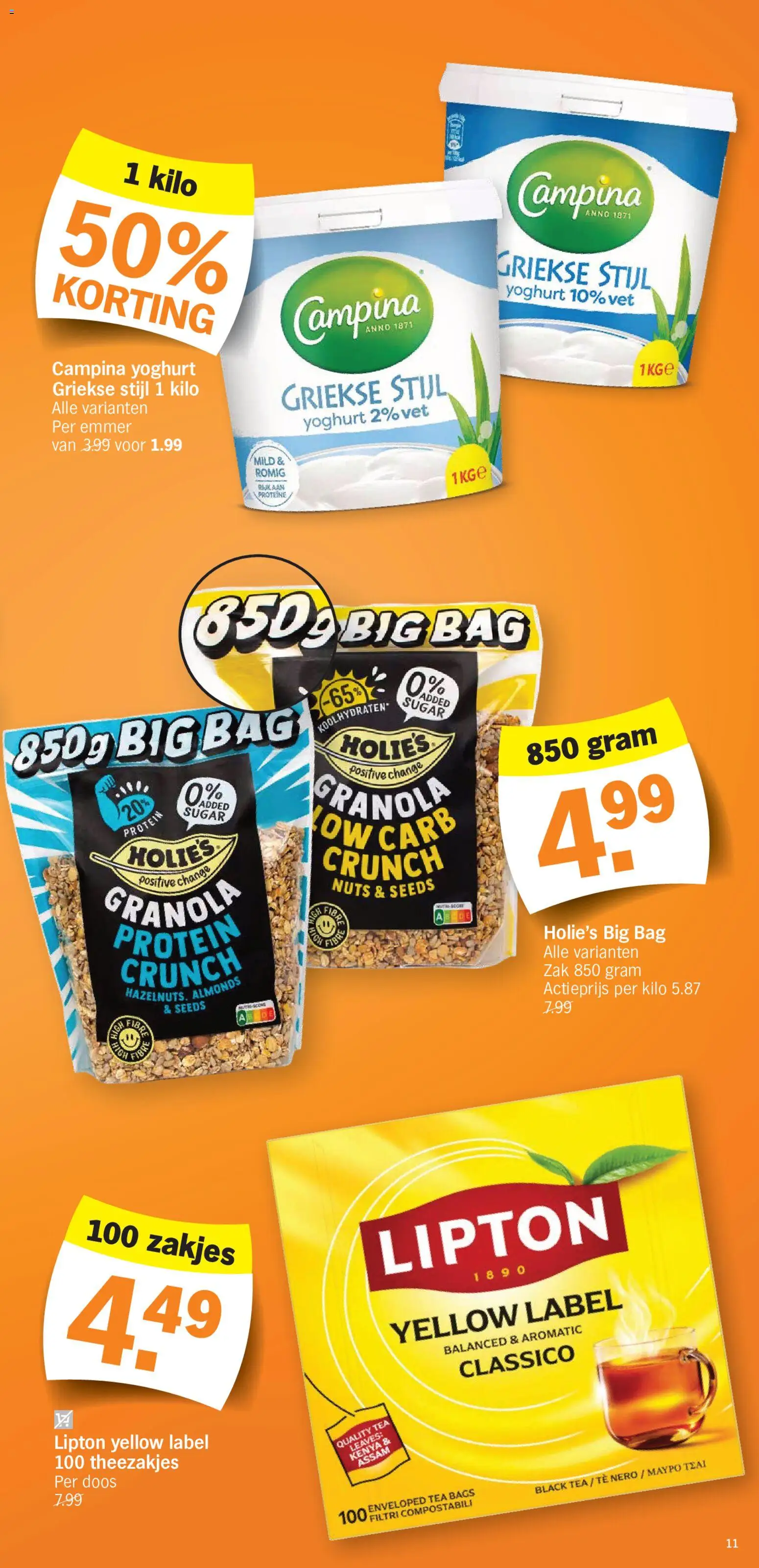 Albert Heijn Folder week / de la semaine 41 Folder in België