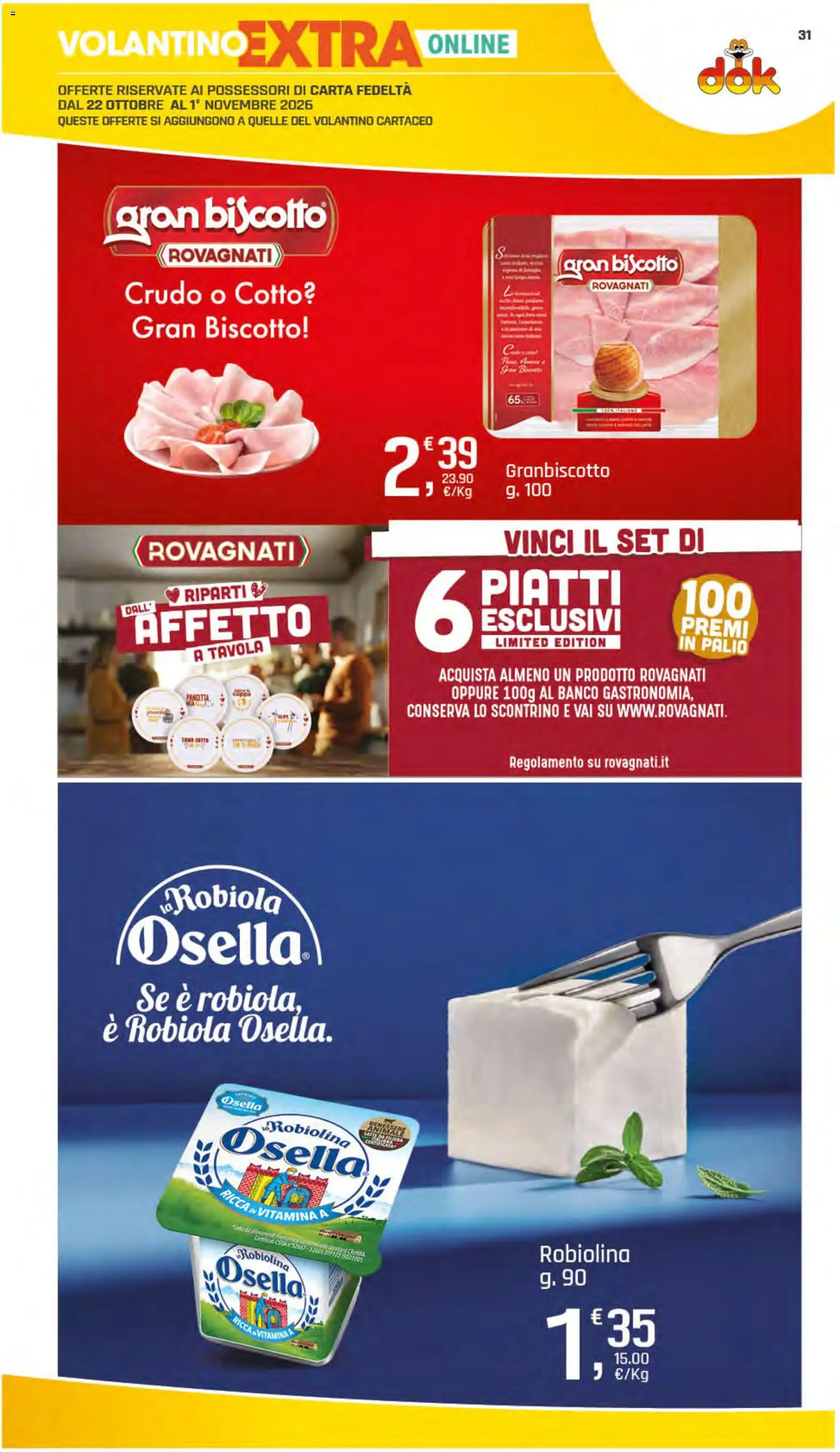 DOK volantino Volantino in Italy