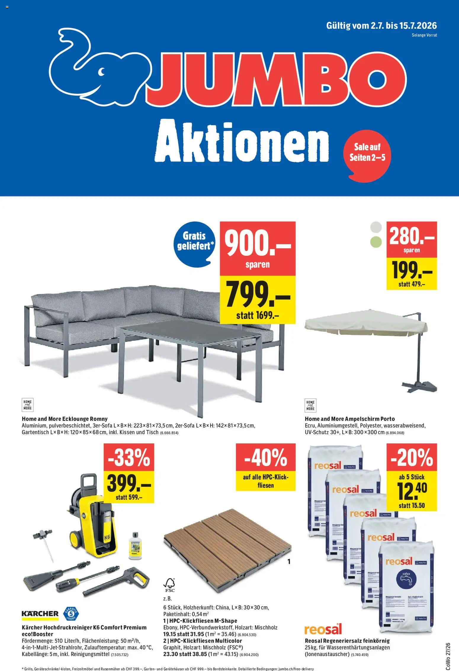 🛍️ Jumbo aktionen ab 02.07.2026 » Entdecken Sie exklusive Rabatte und sparen Sie noch heute! 💰 | Schweiz