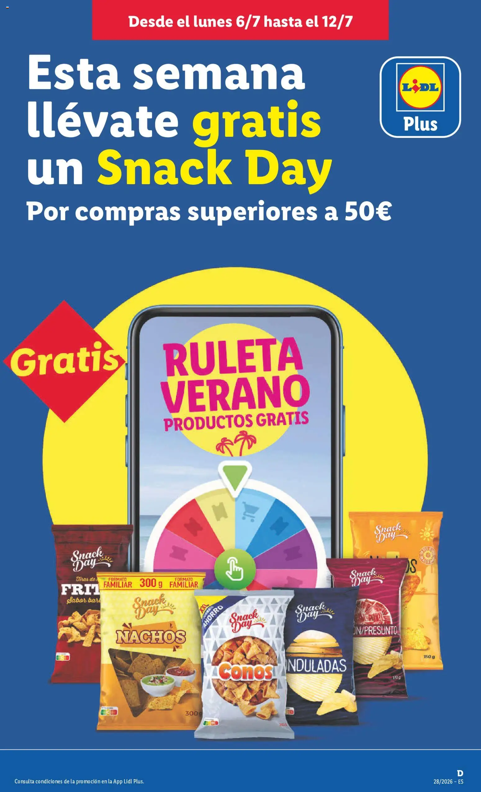 Lidl folleto desde 06/07/2026 | ¿Cómo obtener un descuento limitado? ¡Ahorra hoy mismo! | España