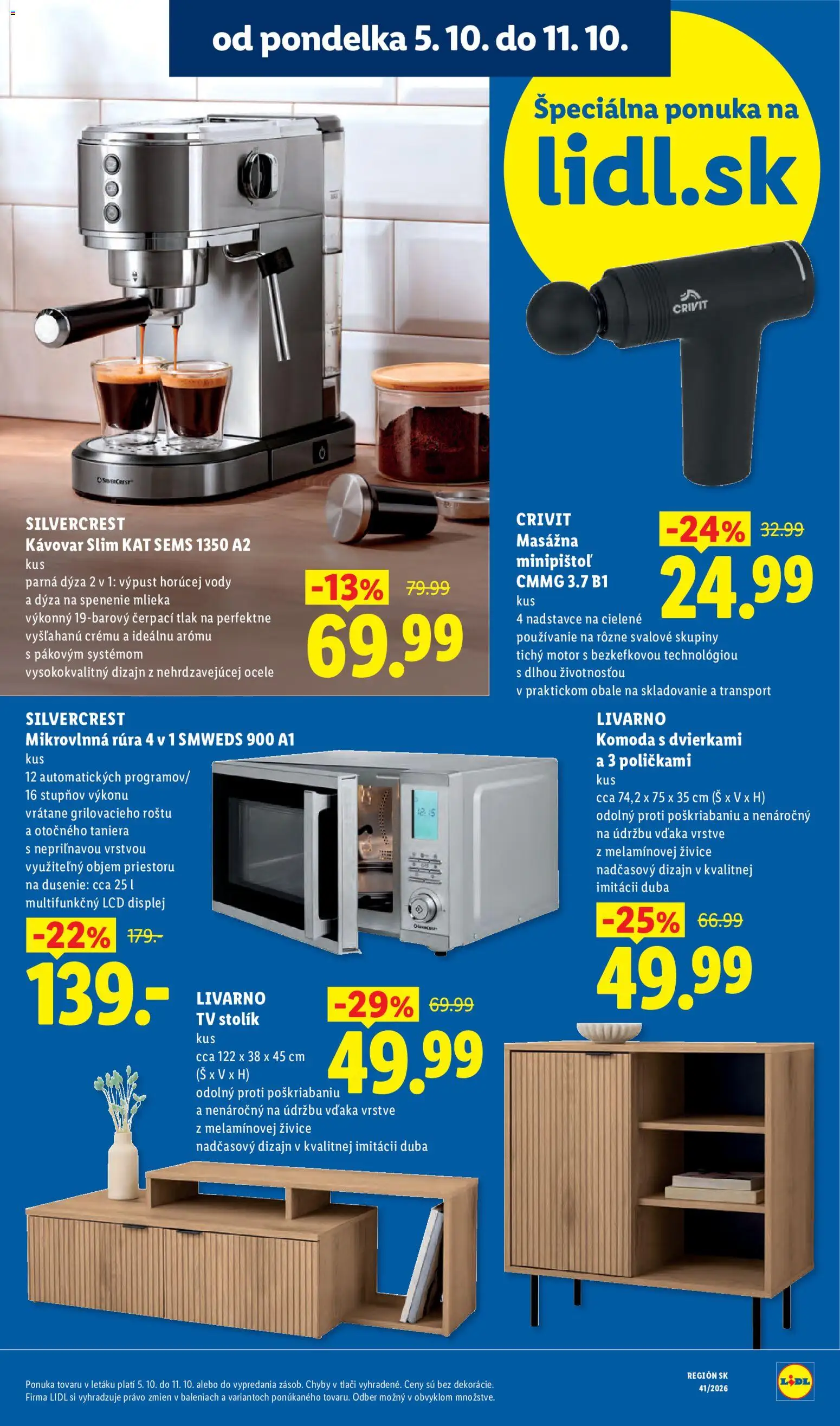 Lidl leták Leták in Slovensko