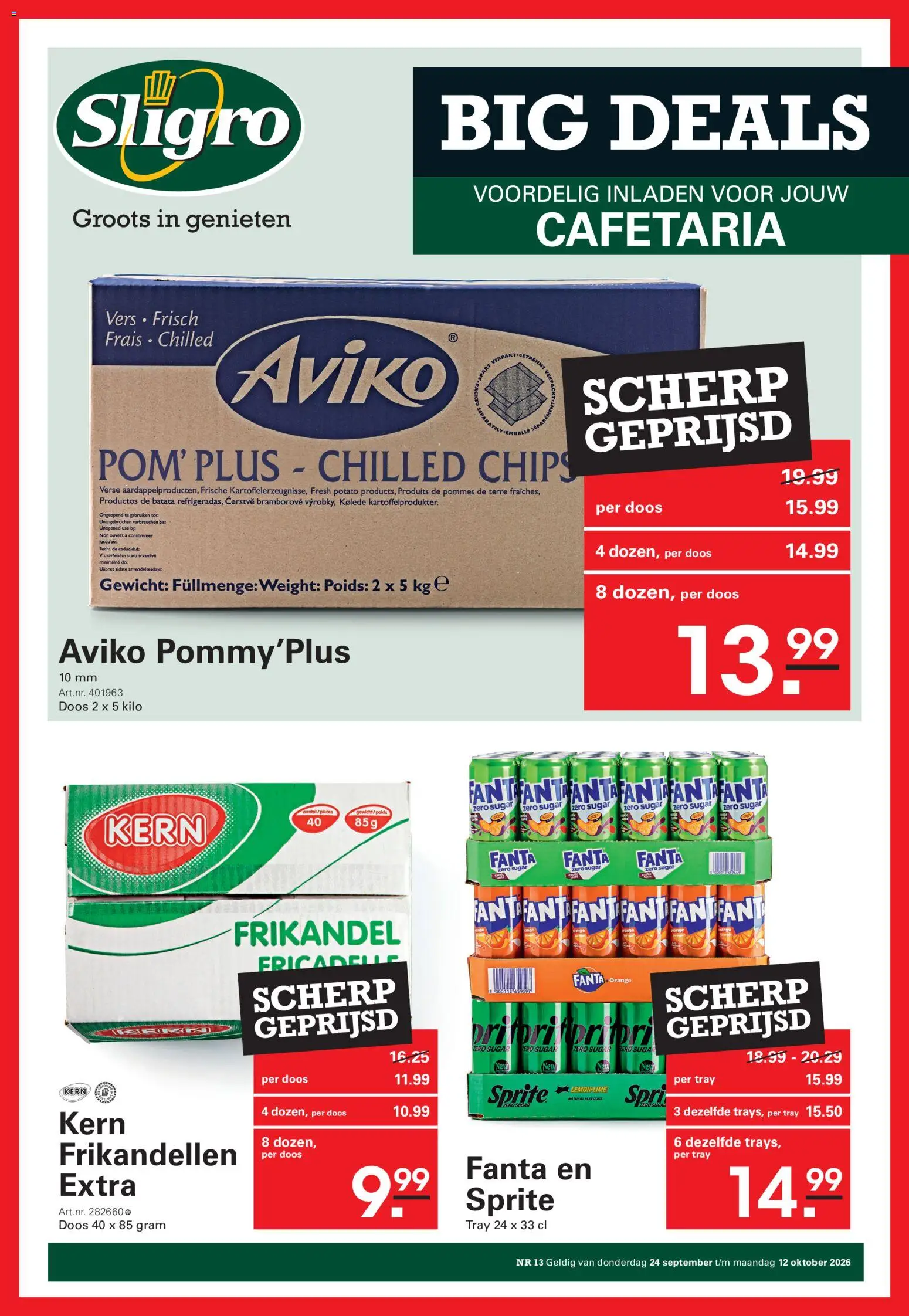 Sligro folder Folder in Nederland
