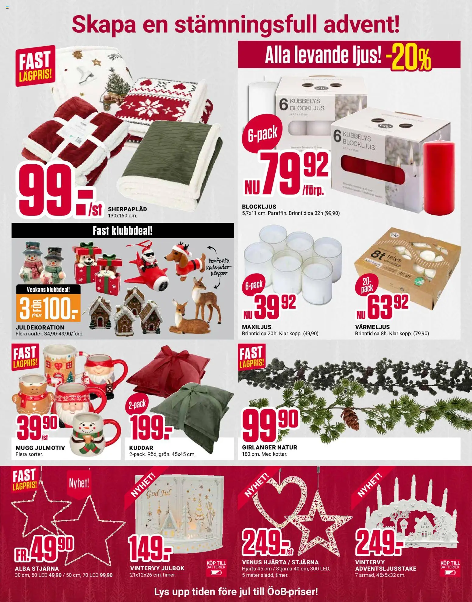ÖoB erbjudanden Reklamblad in Sverige