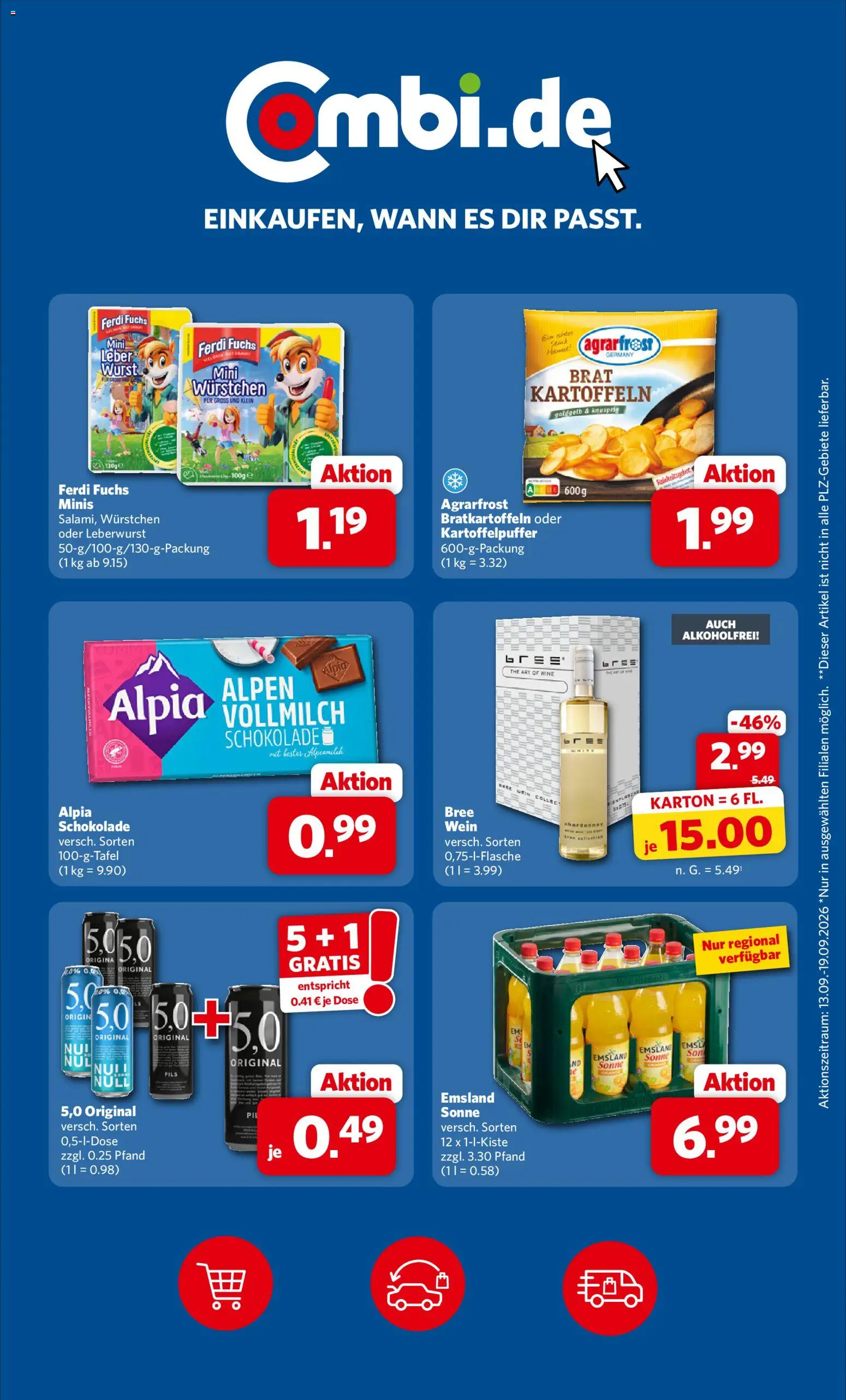 Combi Prospekt Prospekt in Deutschland