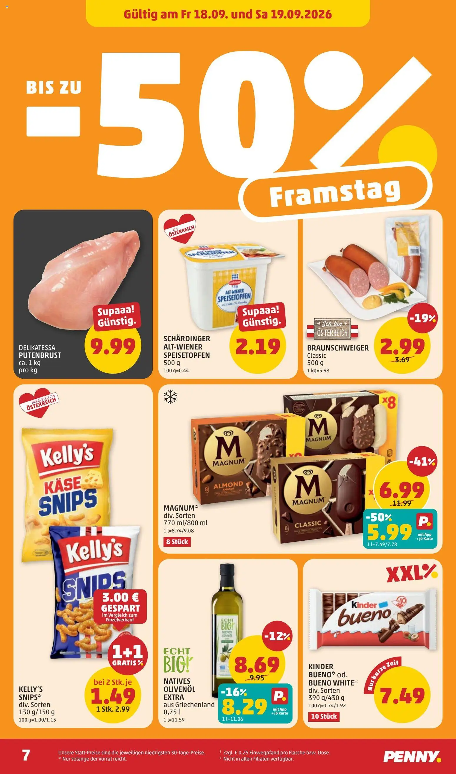 Penny Markt - Flugblatt Flugblatt in Österreich