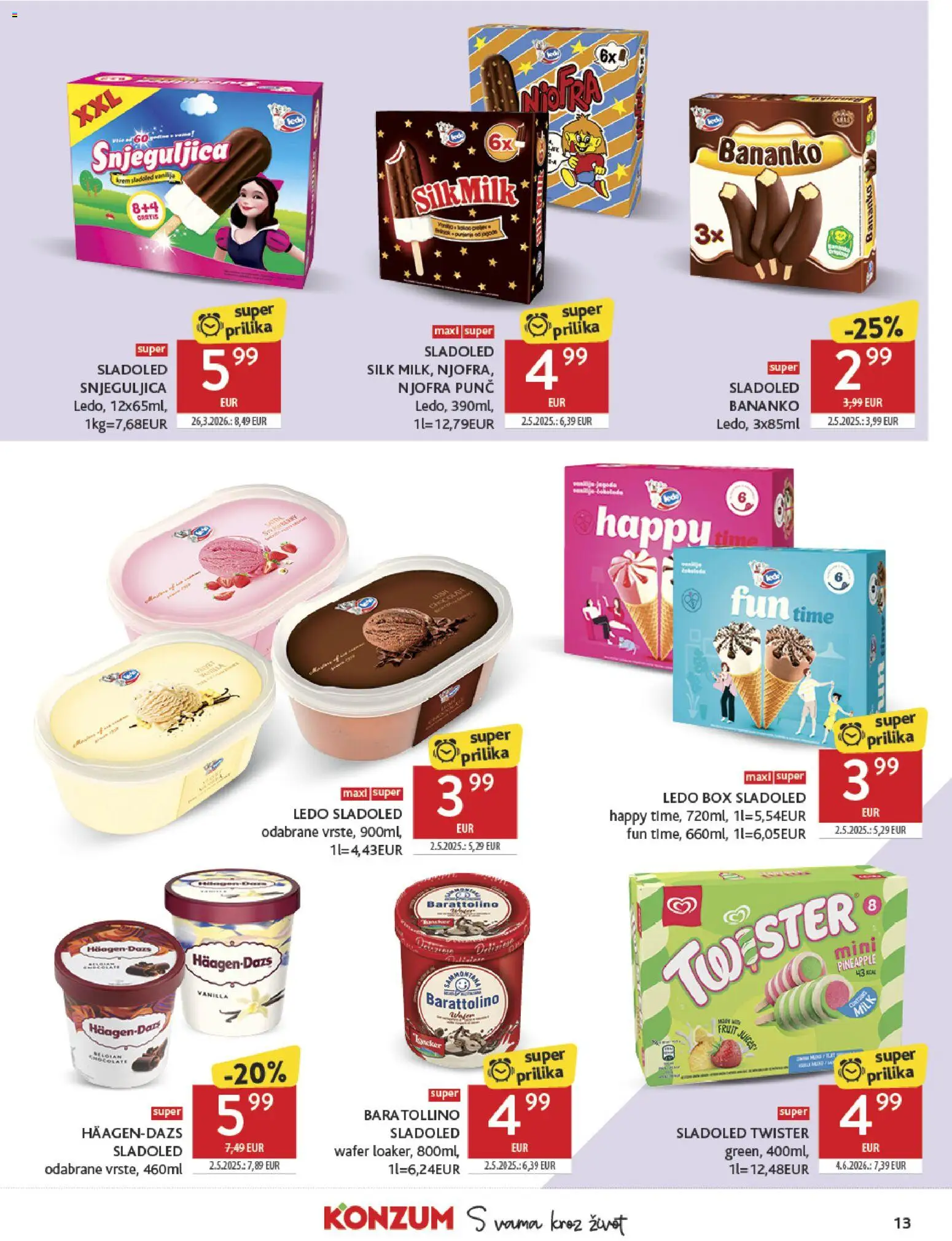 Konzum HR Akciós Újság 2026.07.08.-tól/töl - fantasztikus ajánlatokat! 🛍️ | Magyarország