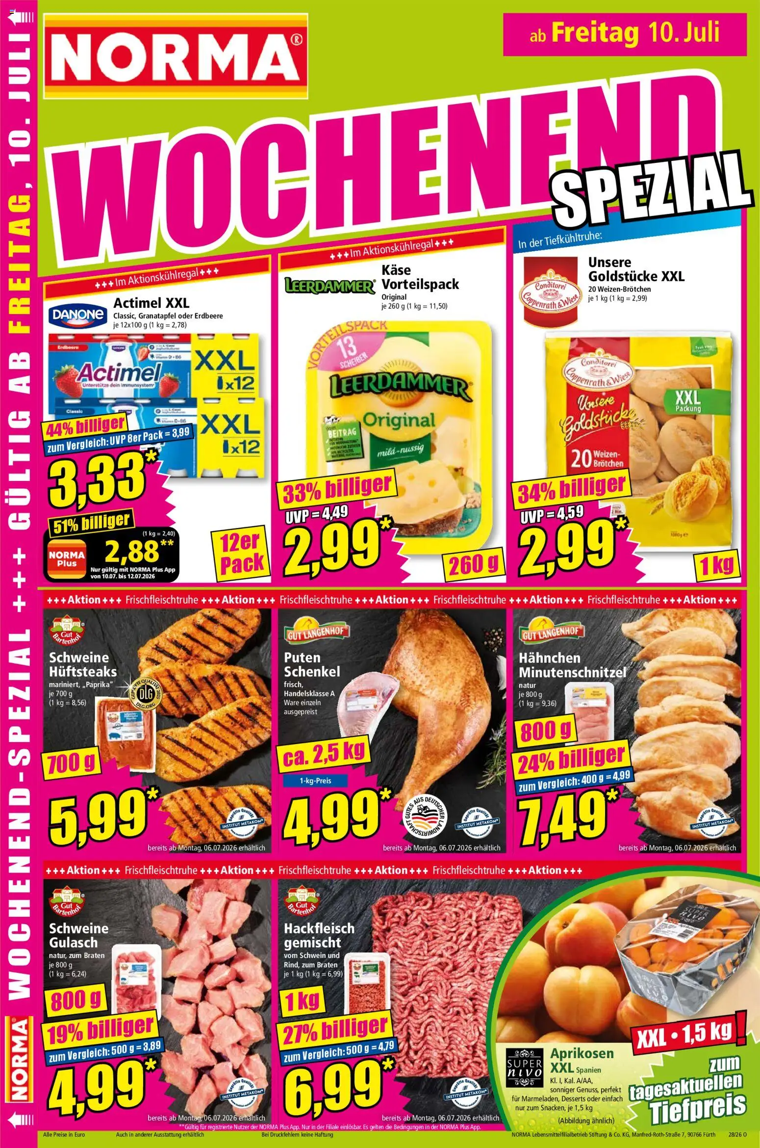 Norma Prospekt | 06.07.2026 | Wie erhält man einen begrenzten Rabatt? | Deutschland