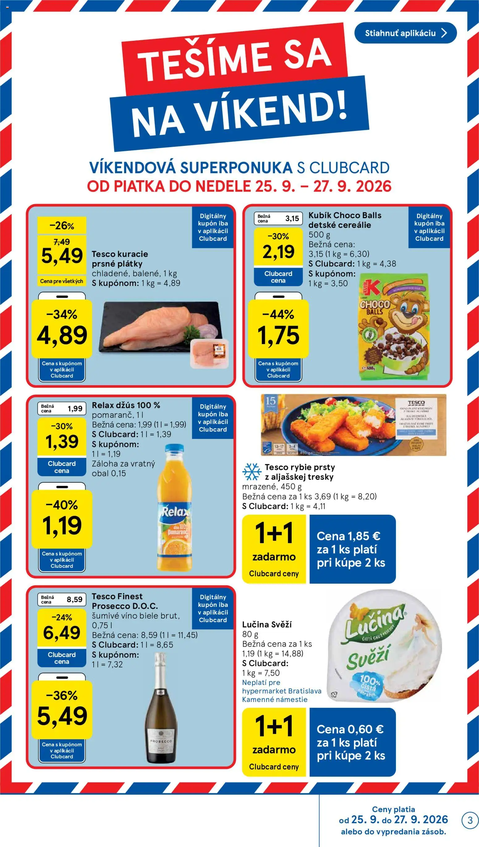 Tesco Hypermarket - leták Leták in Slovensko