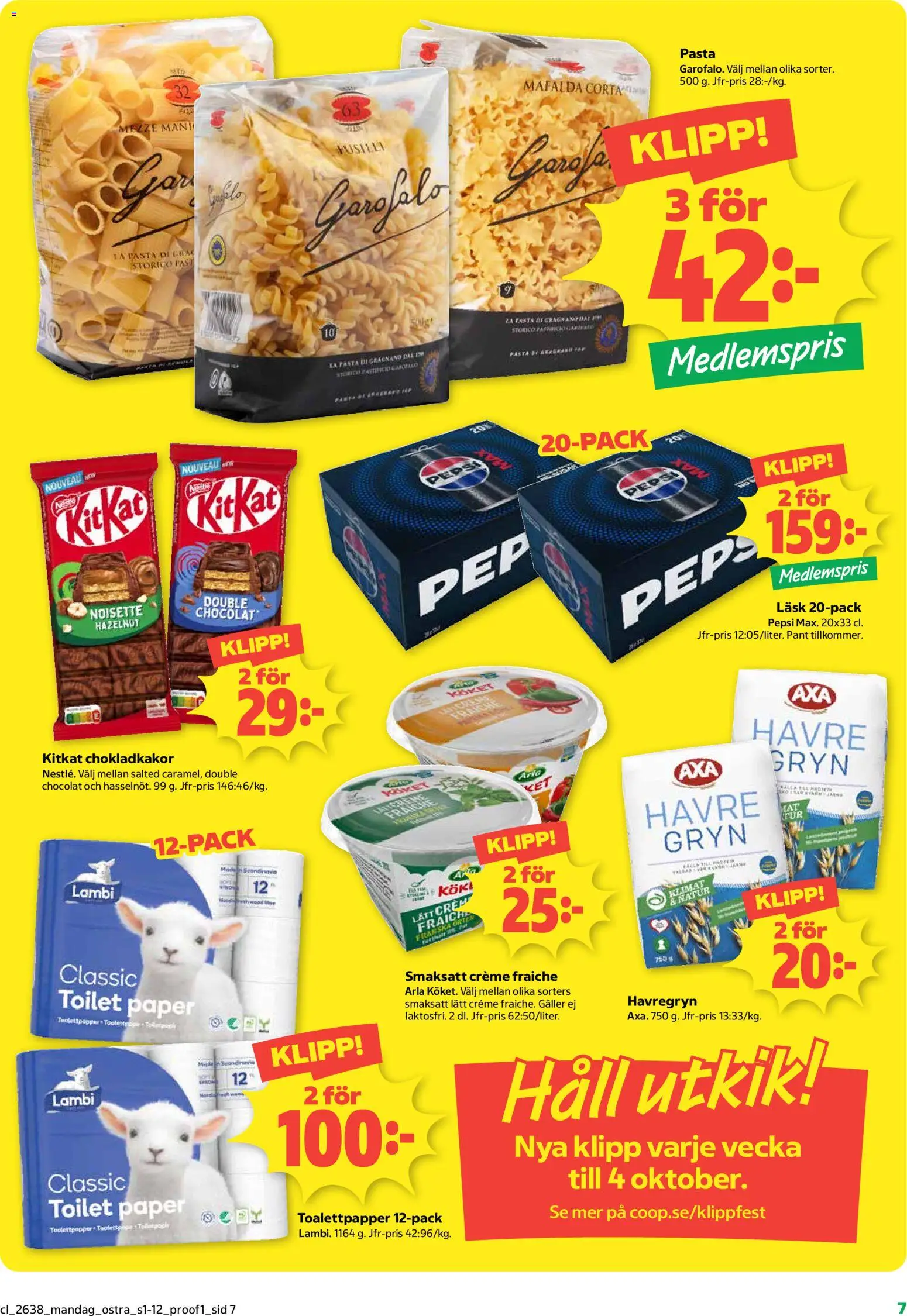 Coop Daglivs erbjudanden Reklamblad in Sverige