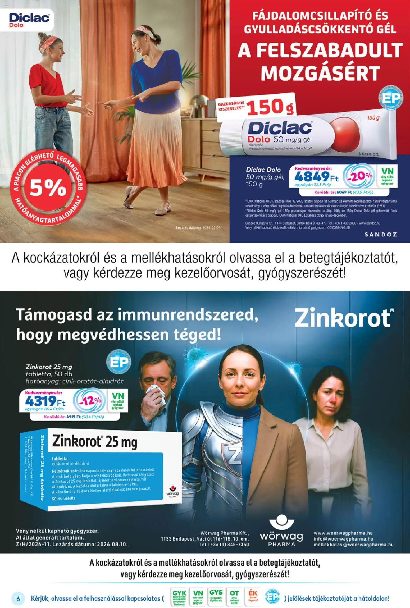 Gyöngy Patikák akciós újság Akciós újság in Magyarország