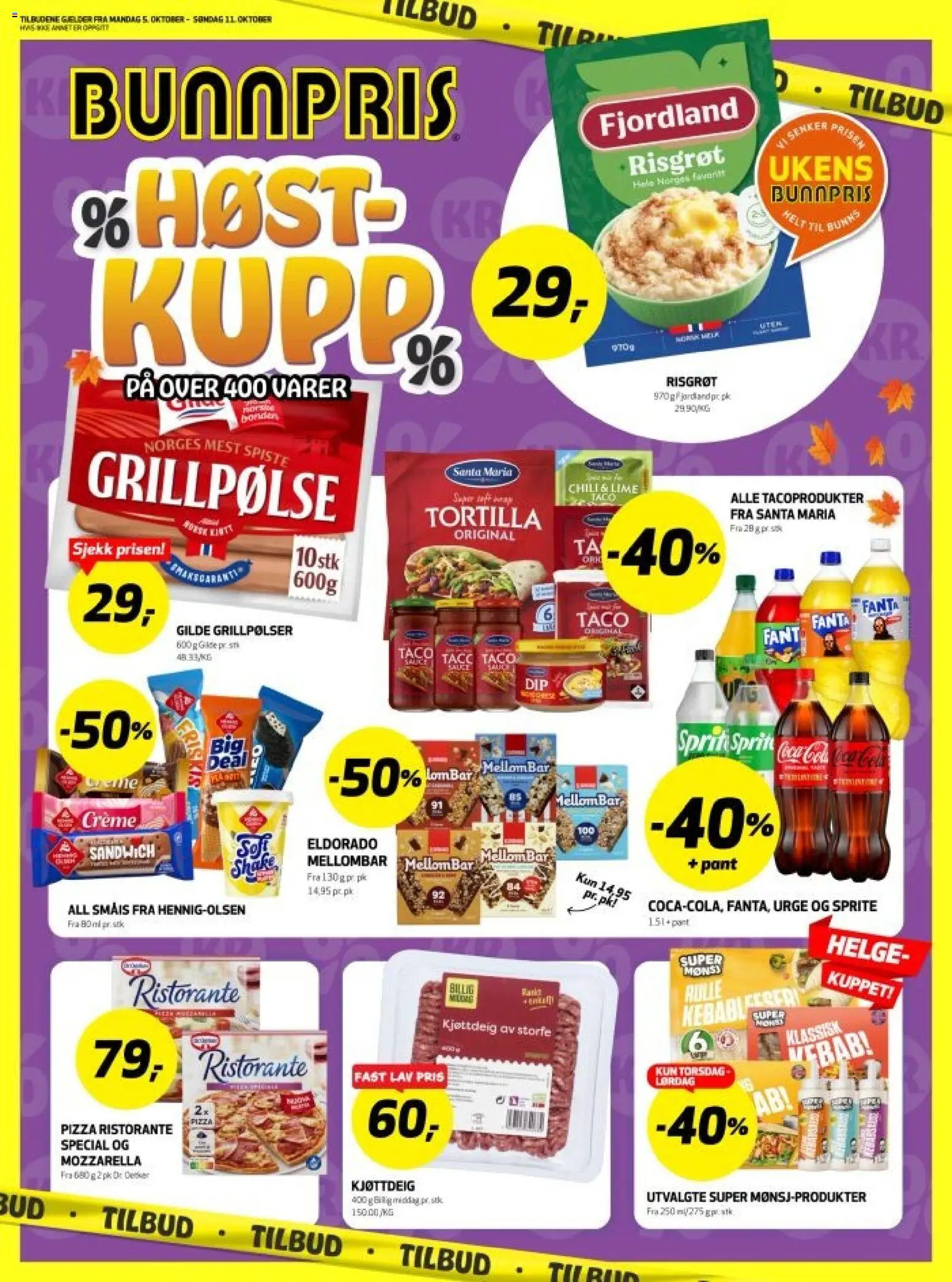Bunnpris kundeavis Kundeavis in Norge