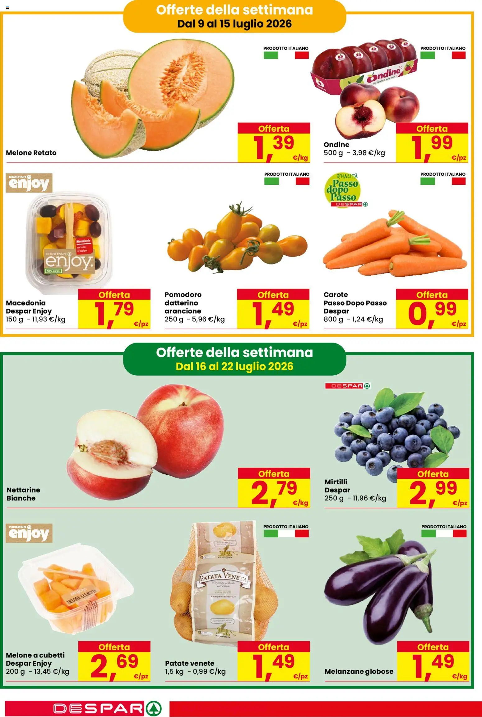 📣 Volantino Despar dal 📅 09/07/2026 - Scopri le offerte ora!🔥 | Italy