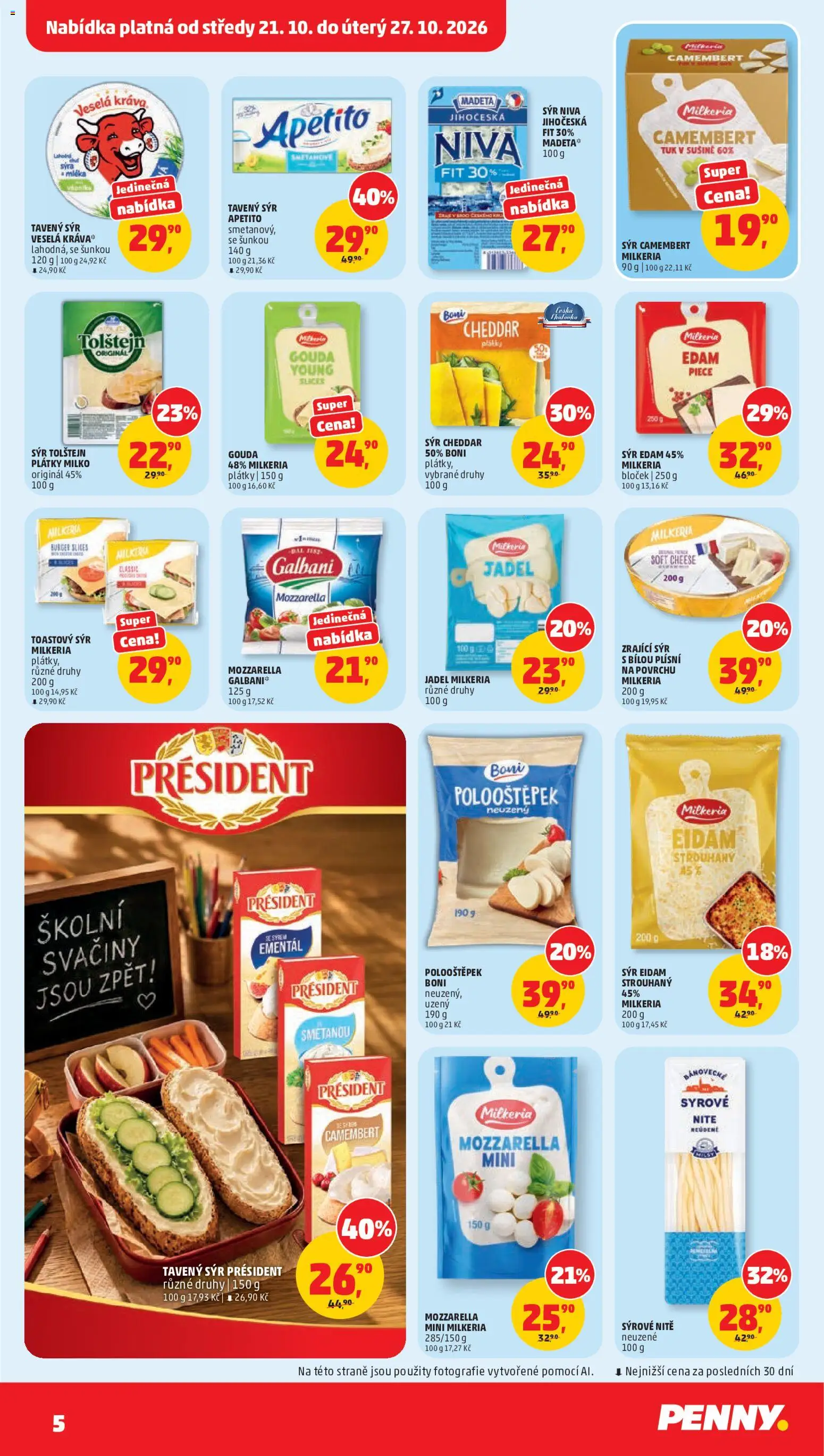 Penny Market leták Leták in Česko