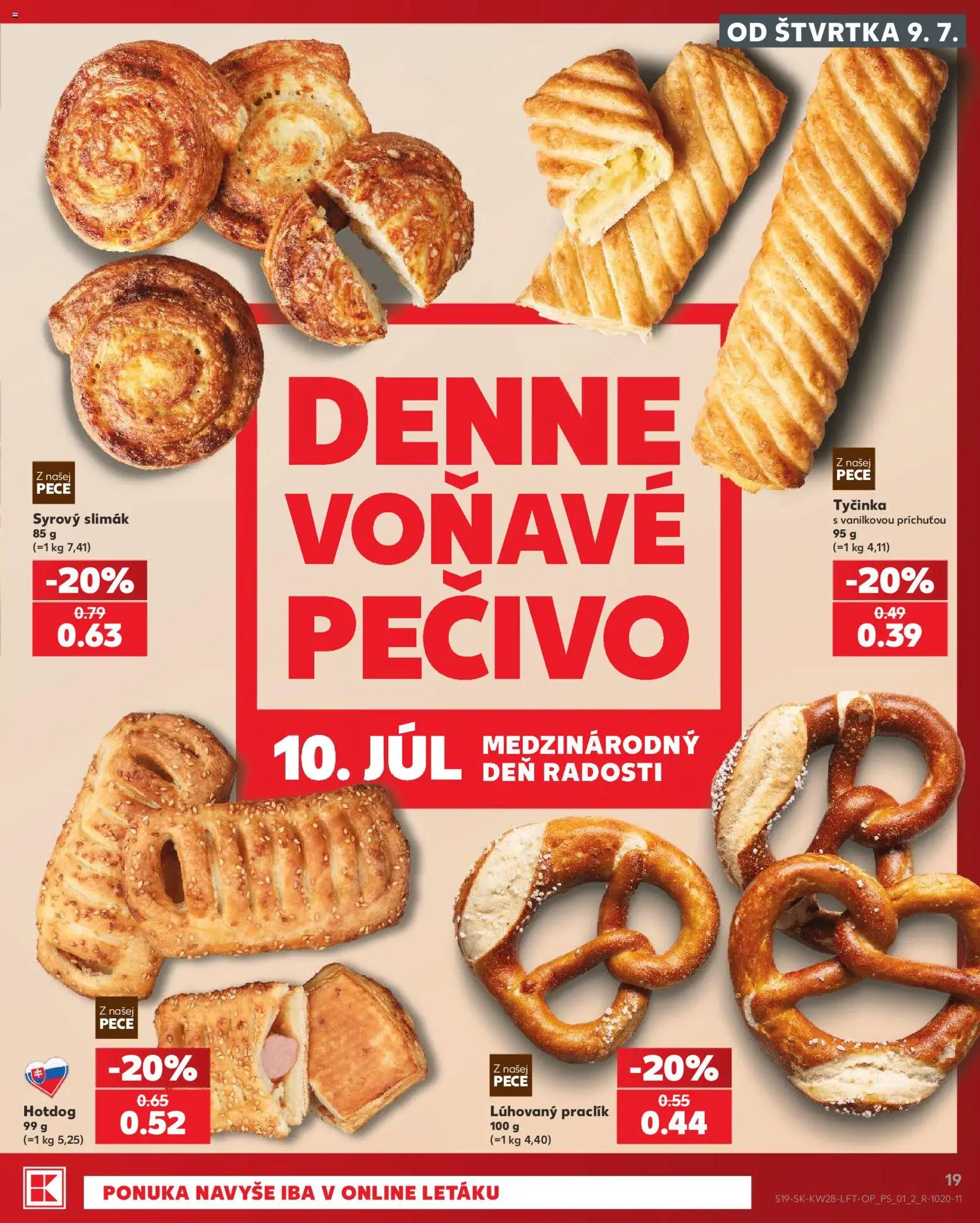 Leták KAUFLAND od štvrtka ( 09.07.2026 online ) --> prelistovať teraz | Slovensko