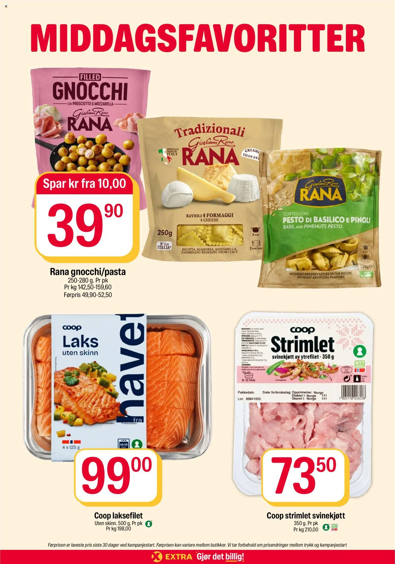 Coop Extra kundeavis Kundeavis in Norge