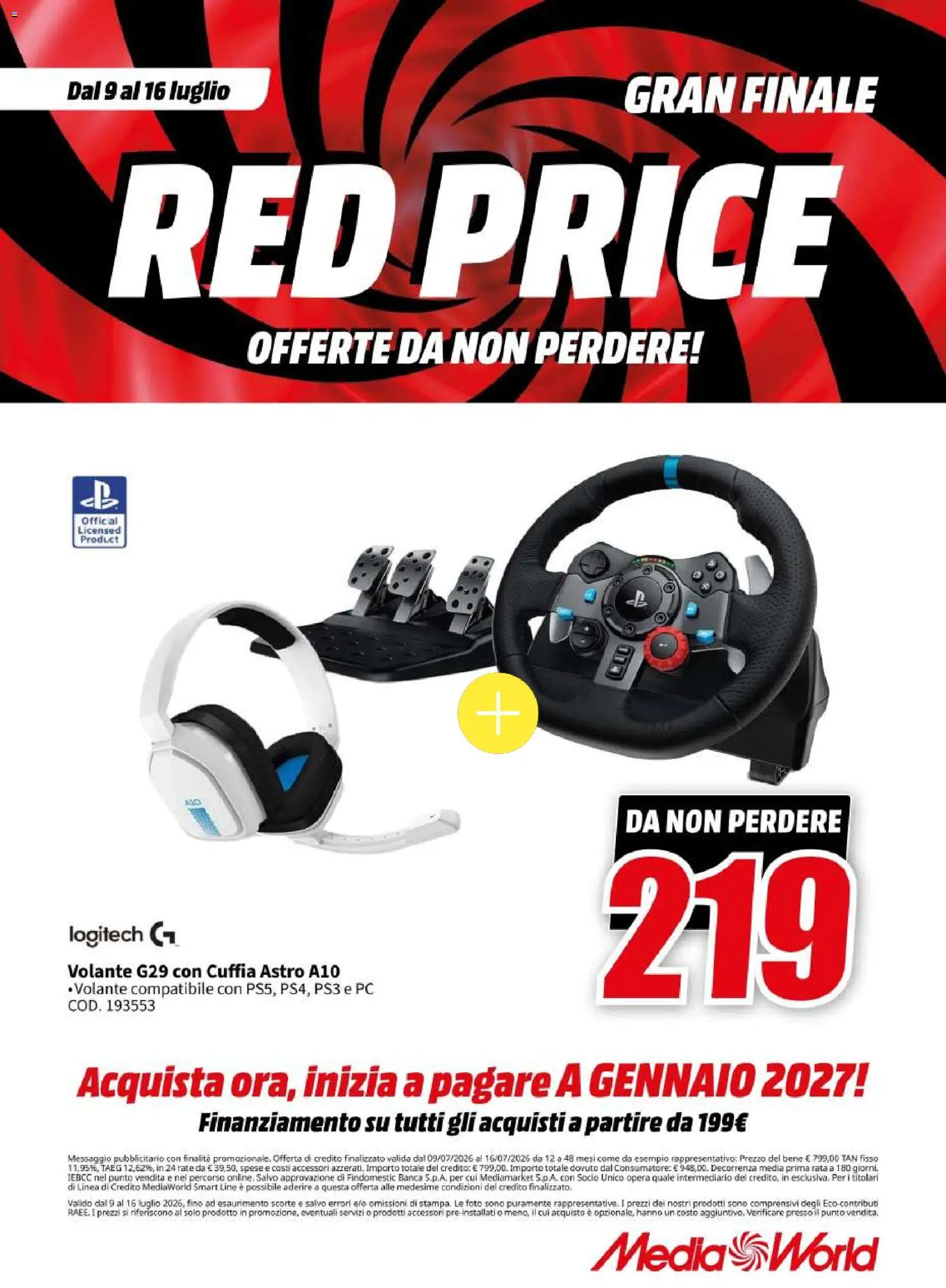 📣 Volantino Media World dal 📅 09/07/2026 - Scopri le offerte ora!🔥 | Italy