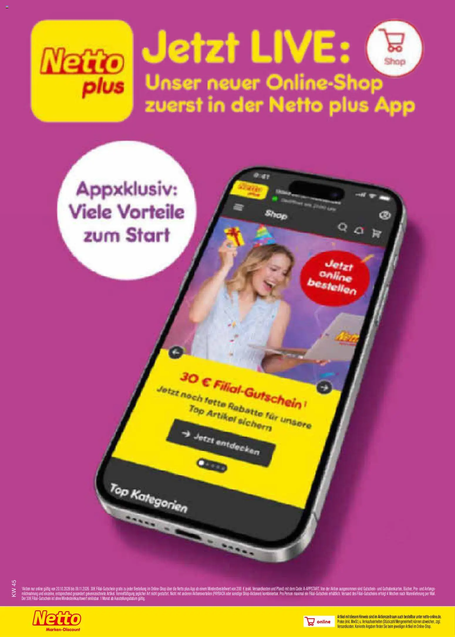 Netto Marken-Discount Prospekt Prospekt in Deutschland