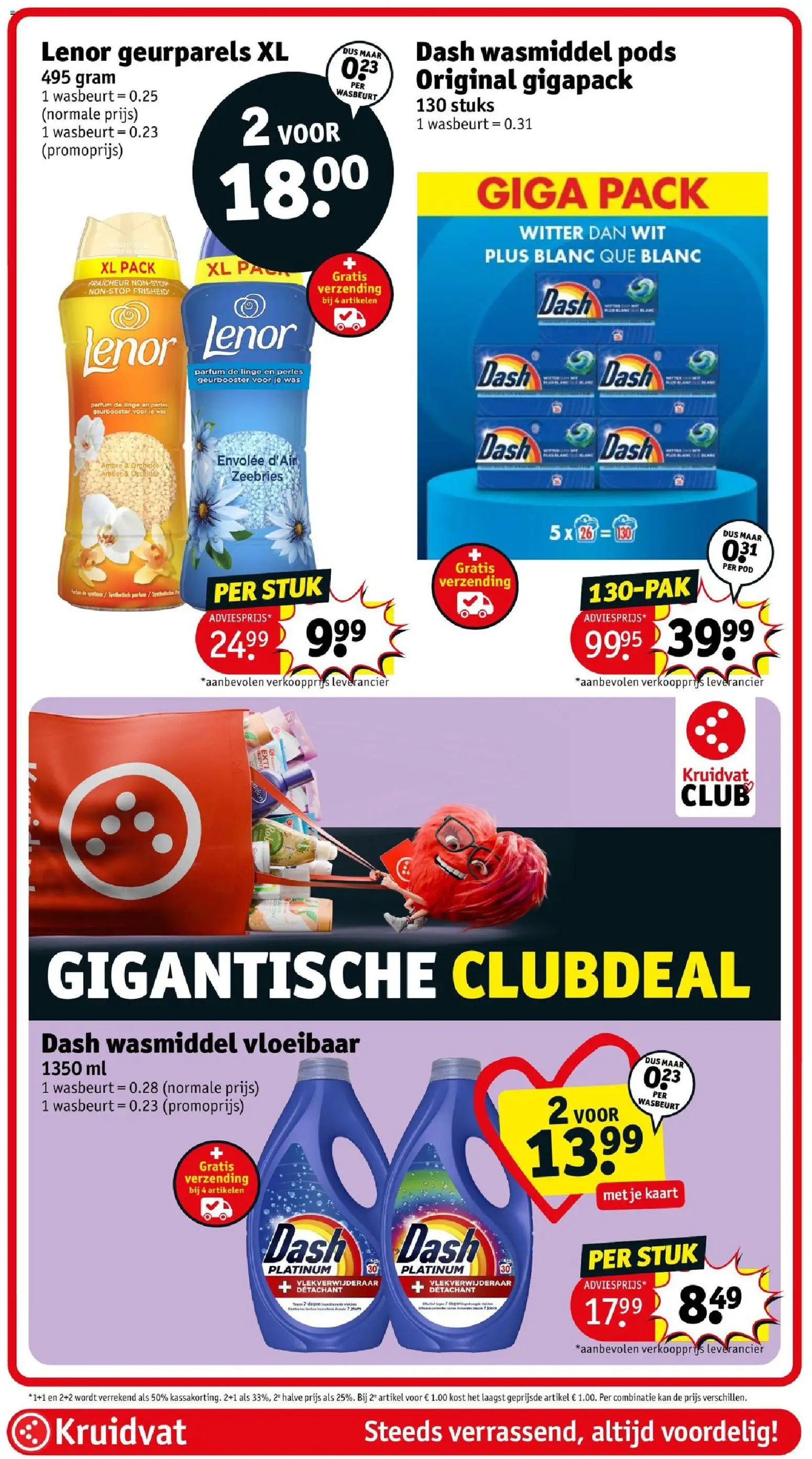 Kruidvat folder Folder in België